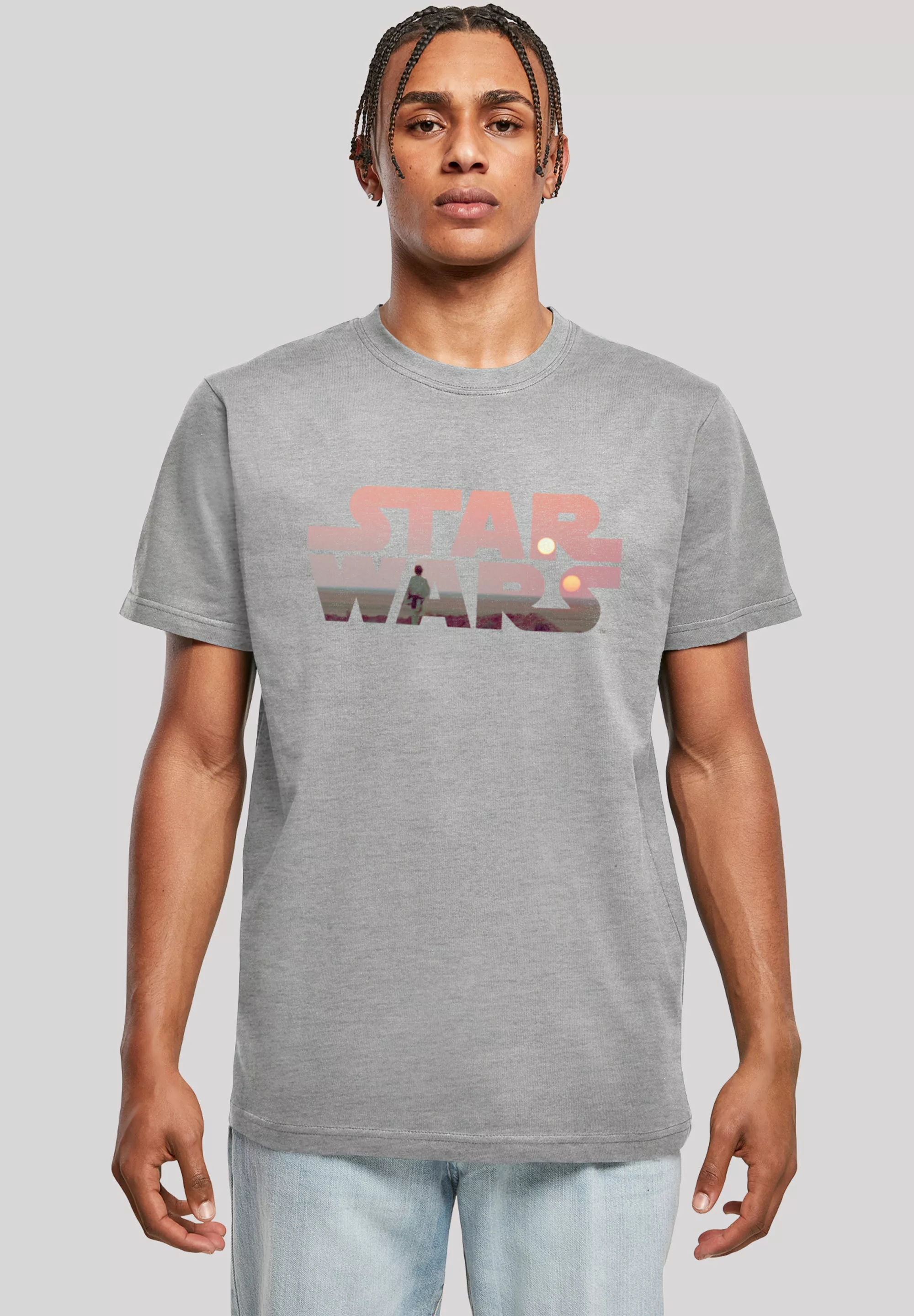 F4NT4STIC T-Shirt "Star Wars Tatooine Logo", Print günstig online kaufen