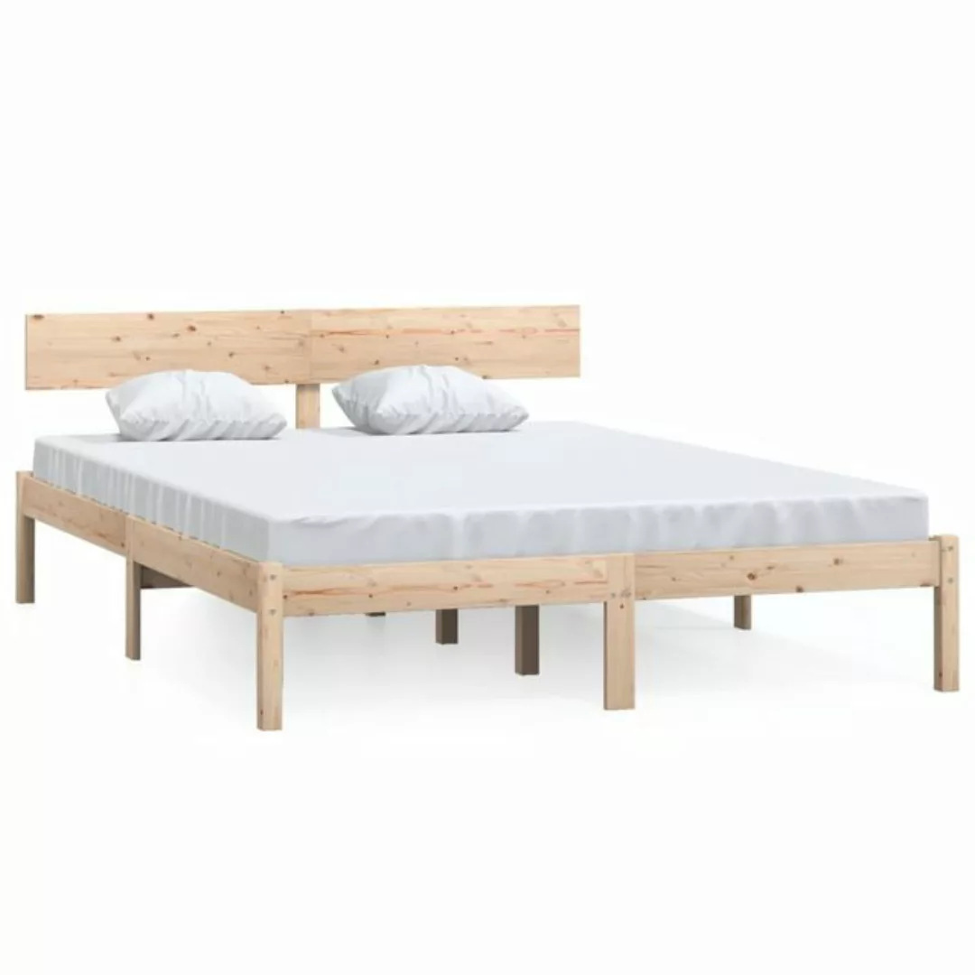 furnicato Bett Massivholzbett 120x190 cm günstig online kaufen