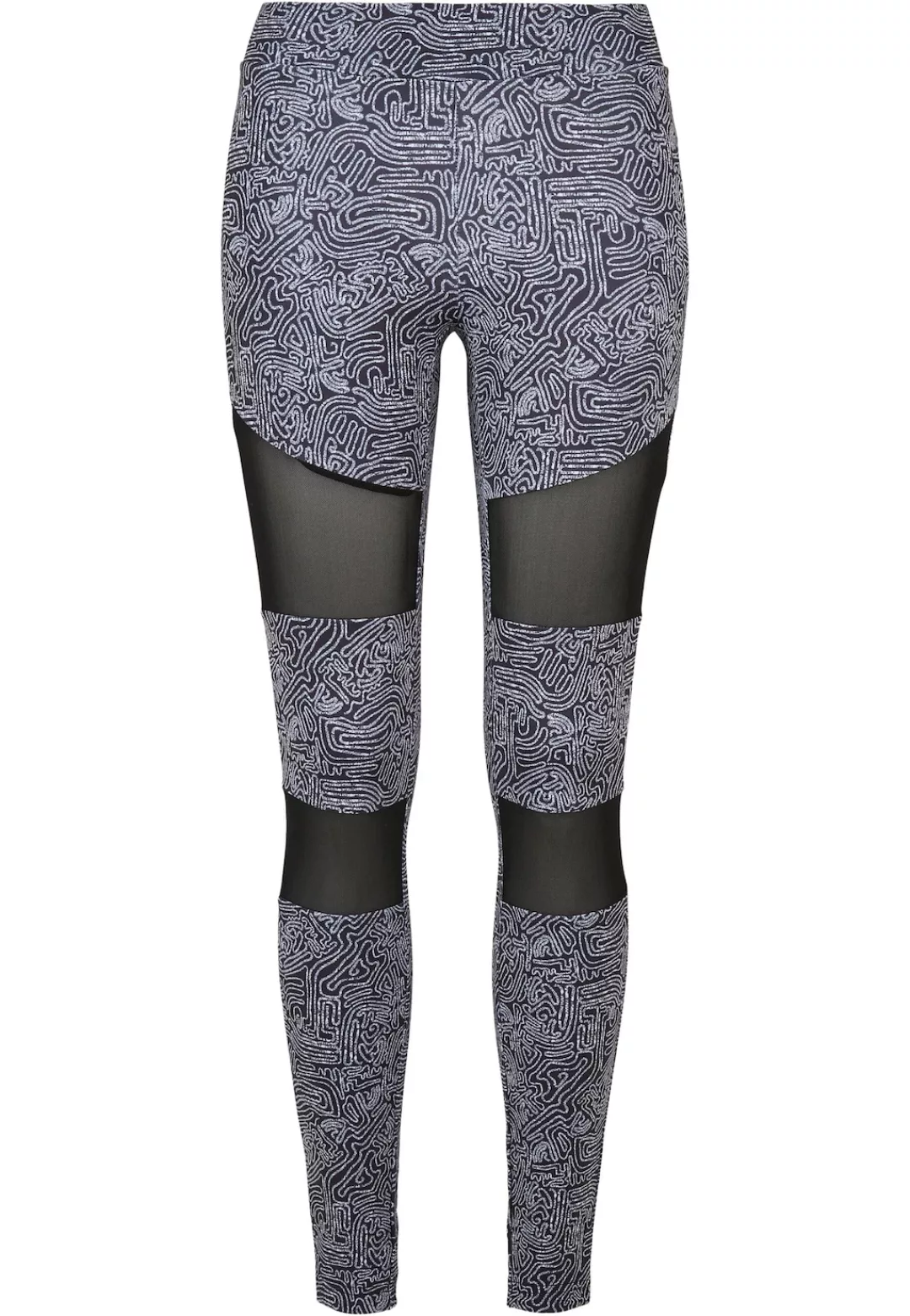 URBAN CLASSICS Leggings "Urban Classics Damen Ladies Tech Mesh AOP Leggings günstig online kaufen