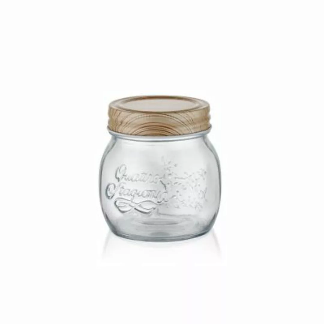 THE MIA Vorratsglas mit Deckel Quatrio 9 cm - 260 ml transparent günstig online kaufen