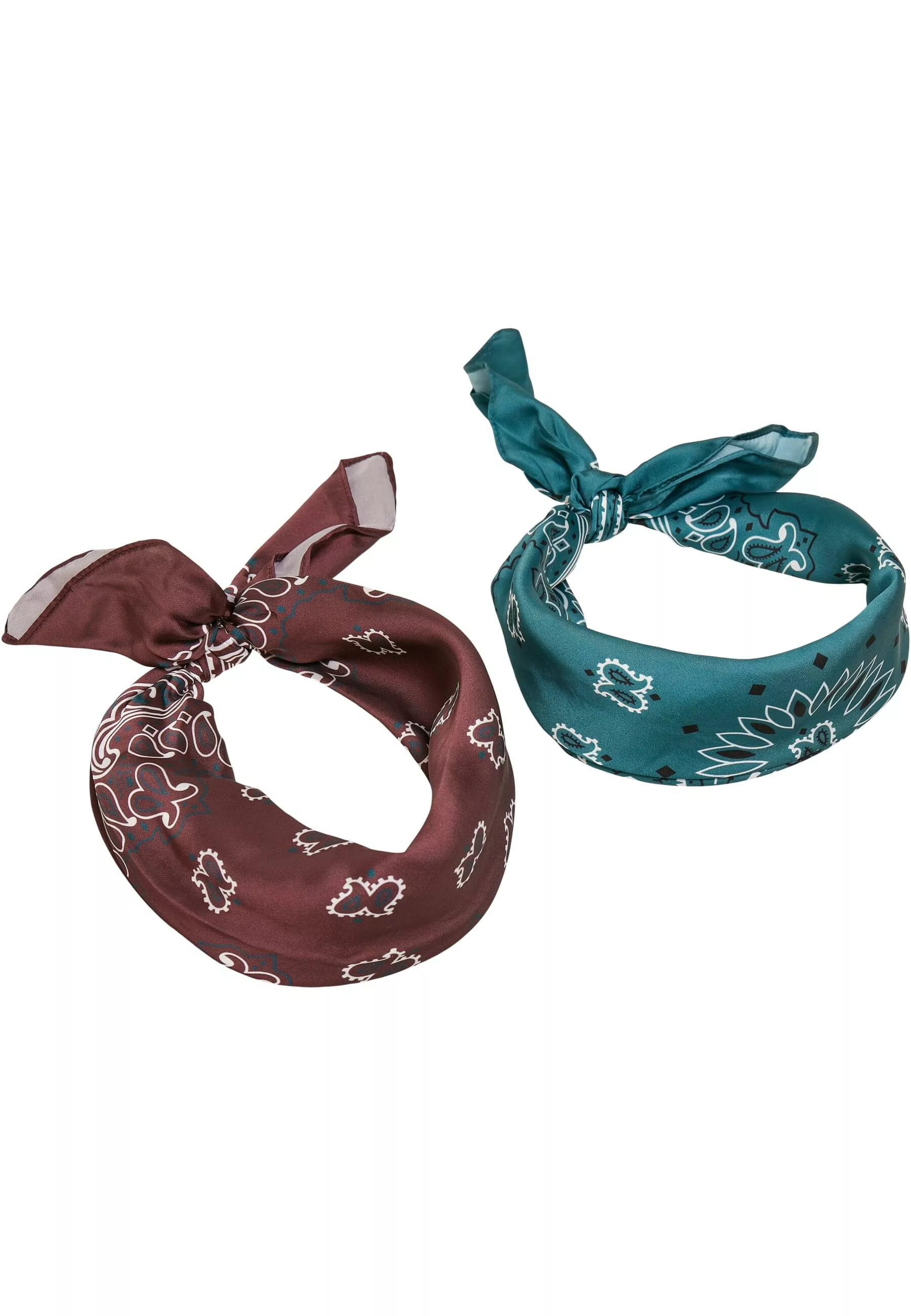 URBAN CLASSICS Loop "Urban Classics Unisex Satin Bandana 2-Pack" günstig online kaufen