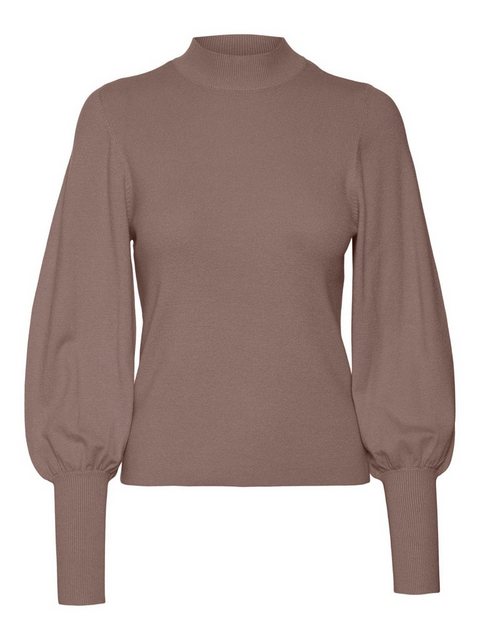 Vero Moda Strickpullover HOLLY KARIS (1-tlg) Drapiert/gerafft günstig online kaufen