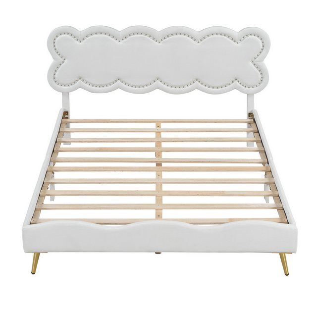 OKWISH Polsterbett Minimalistisches Kinderbett Funktionsbett Doppelbett (mi günstig online kaufen