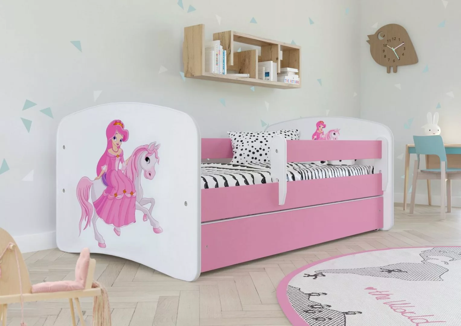 Bjird Kinderbett Babydream 180x80 cm 160x80 cm 140x70 cm (optional mit Matr günstig online kaufen