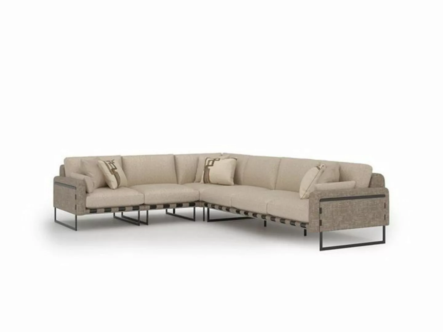 JVmoebel Ecksofa Luxus Ecksofa Couch L-Form Wohnzimmer Polster Sitz Einrich günstig online kaufen