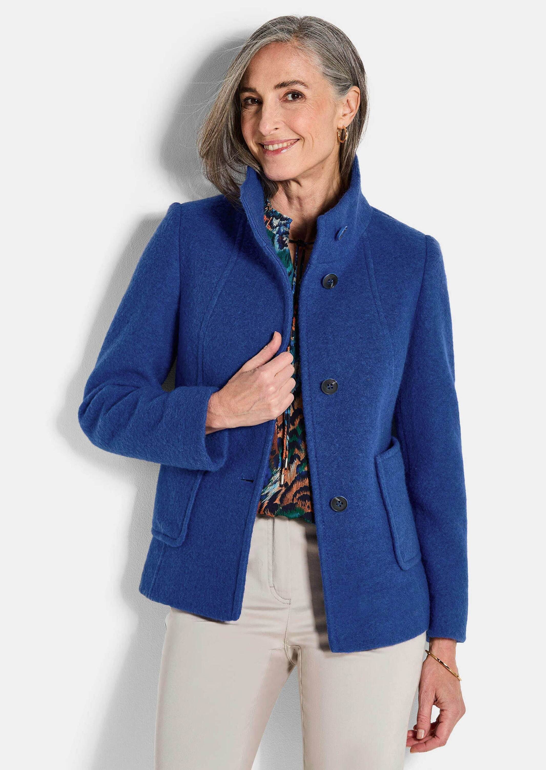 GOLDNER Wolljacke Kurzgröße: Wollmix Jacke mit günstig online kaufen
