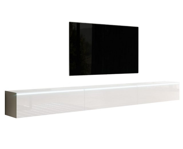 Furnix TV-Schrank Barcello Lowboard 3x100cm ohne/mit LED hängend oder stehe günstig online kaufen