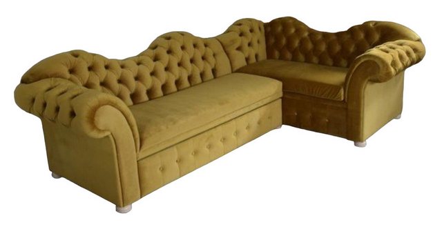 JVmoebel Ecksofa Chesterfield Ecksofa Wohnlandschaft 250 x 165cm, Made in E günstig online kaufen