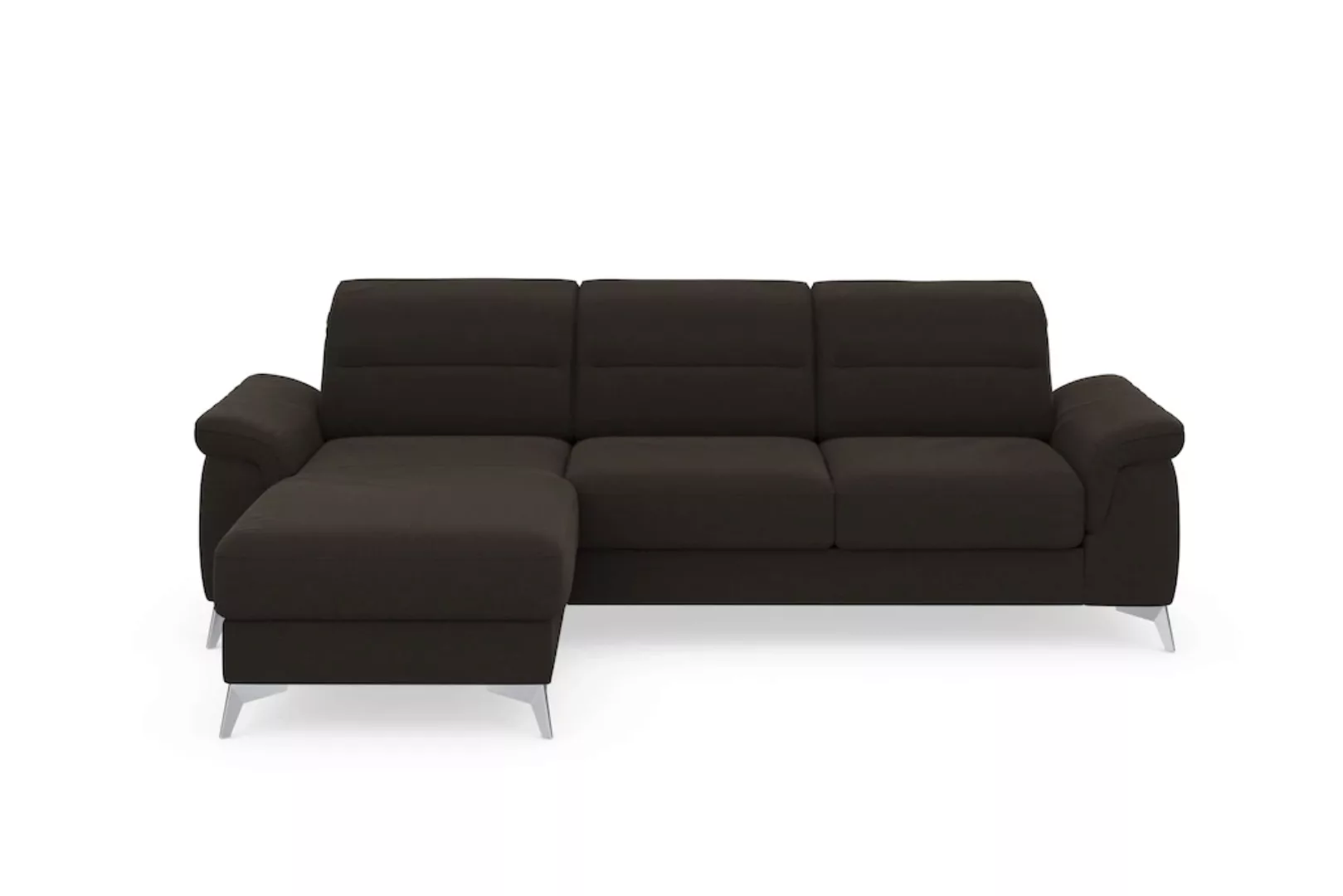 sit&more Ecksofa "Sinatra L-Form", mit Recamiere, optinal mit Kopfteilverst günstig online kaufen