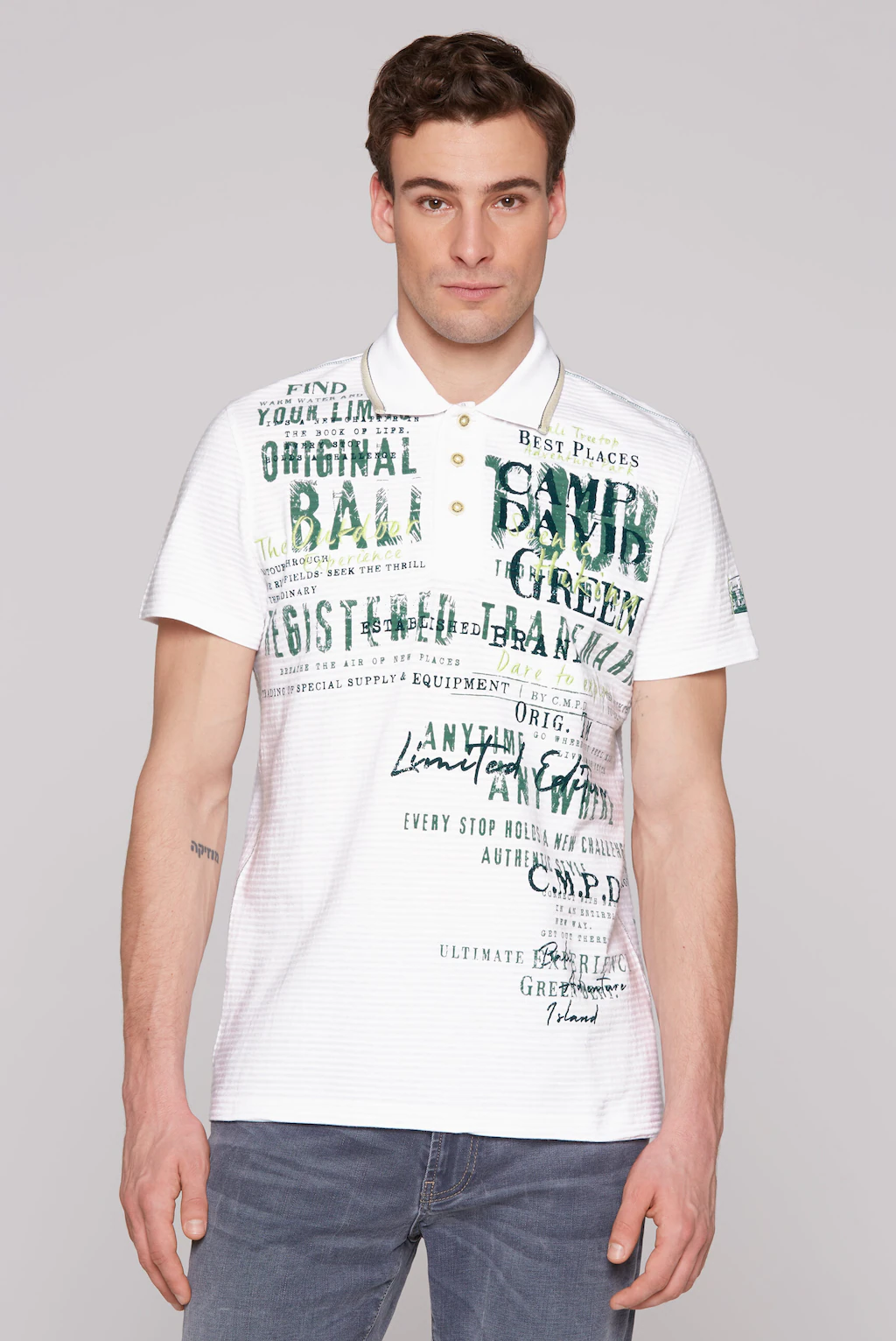 CAMP DAVID Poloshirt, aus Baumwolle günstig online kaufen