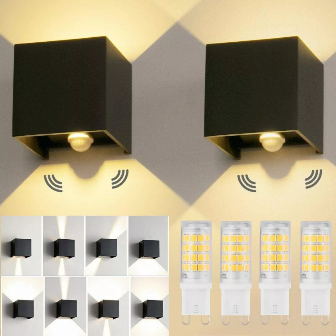 WILGOON Wandleuchte Wandlampe mit Austauschbarer G9 günstig online kaufen