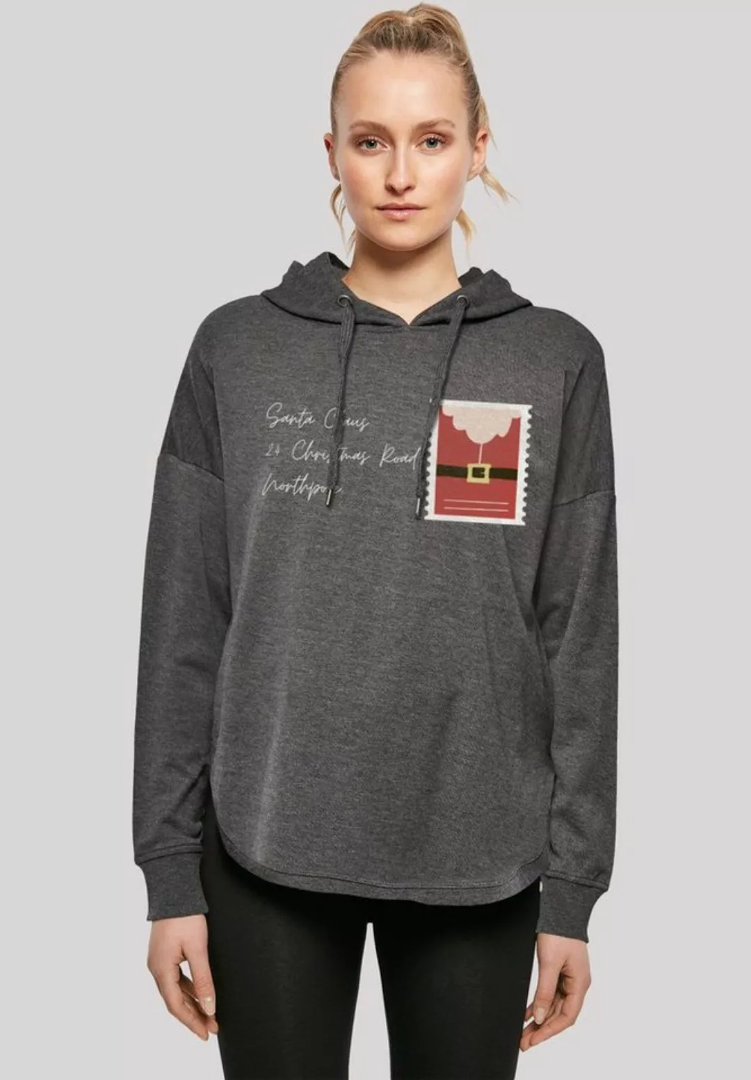 F4NT4STIC Kapuzenpullover Santa Letter Weihnachten Print günstig online kaufen