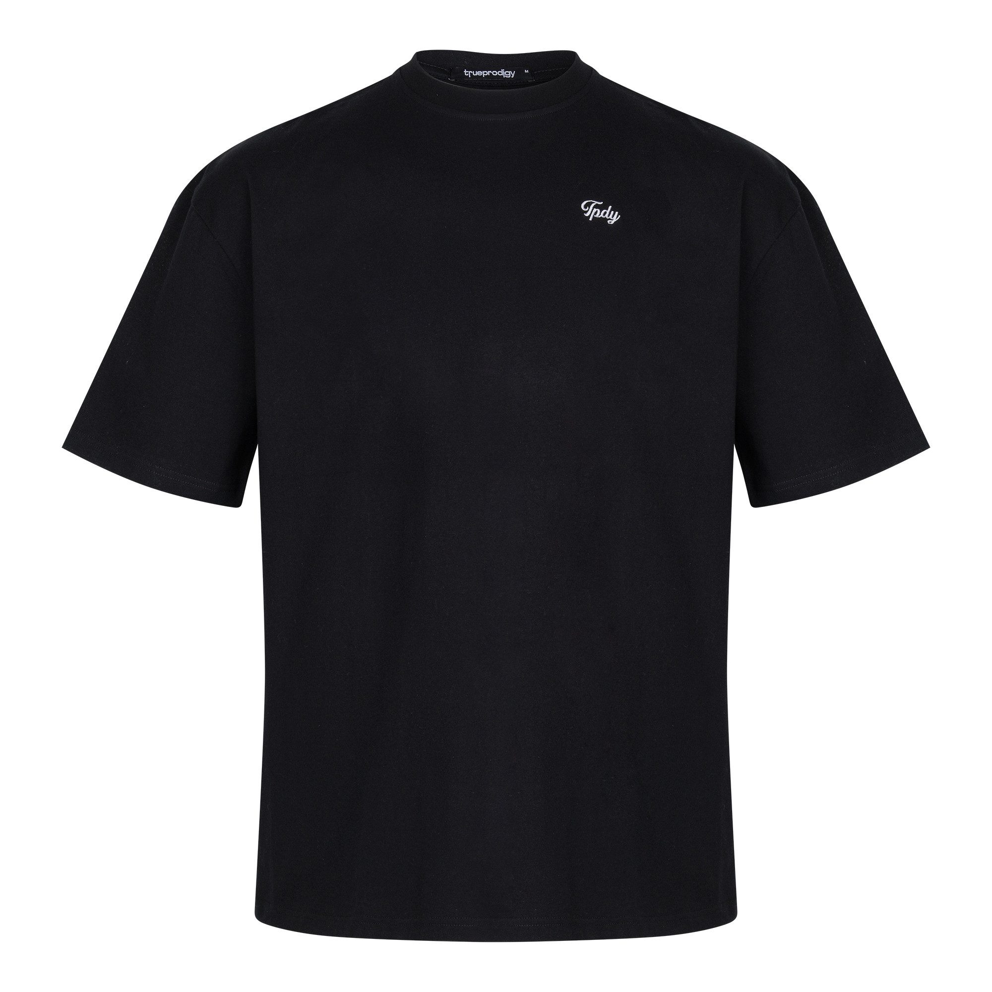 trueprodigy Oversize-Shirt Nika Logostickerei Rundhals dicker günstig online kaufen