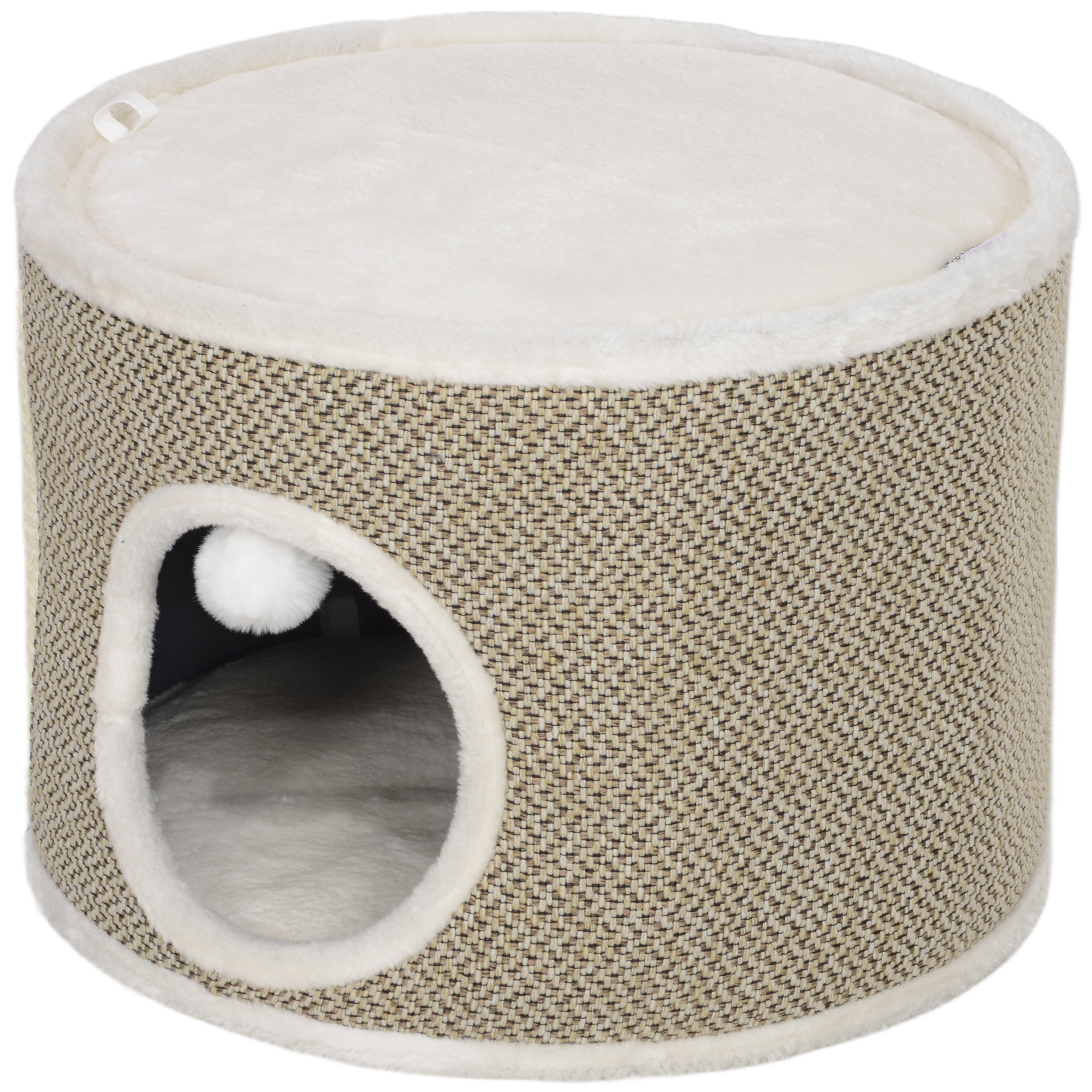 PawHut Katzenturm Kratzbaum, Kratztonne für Katzen, Höhe 30 cm, mit Sisal z günstig online kaufen