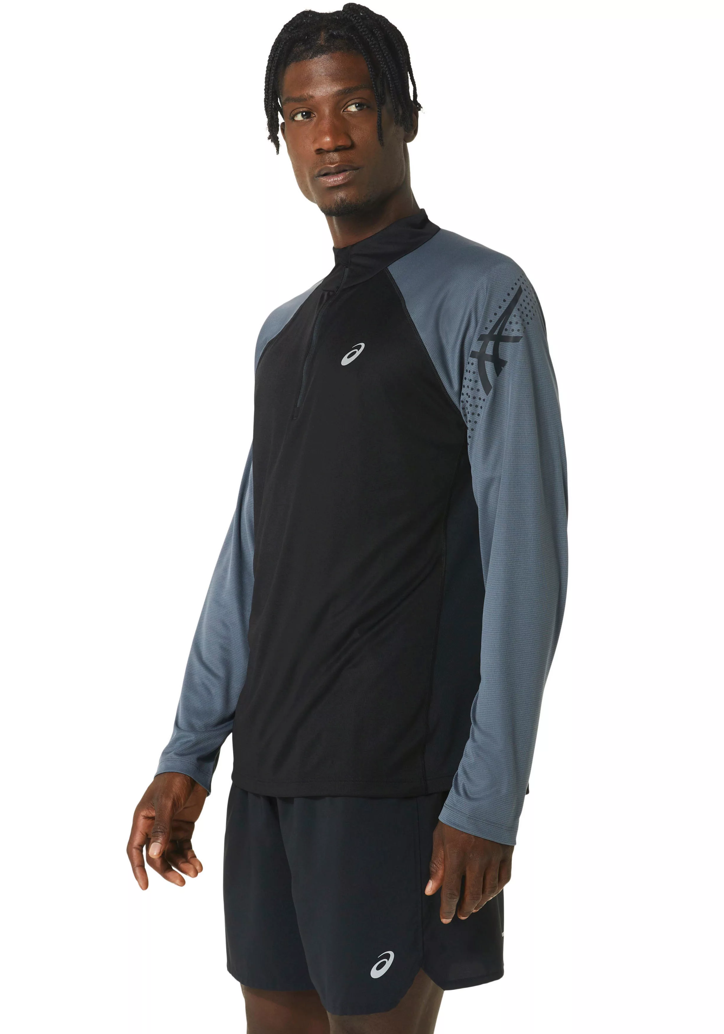 Asics Laufshirt "ICON LS 1/2 ZIP" günstig online kaufen