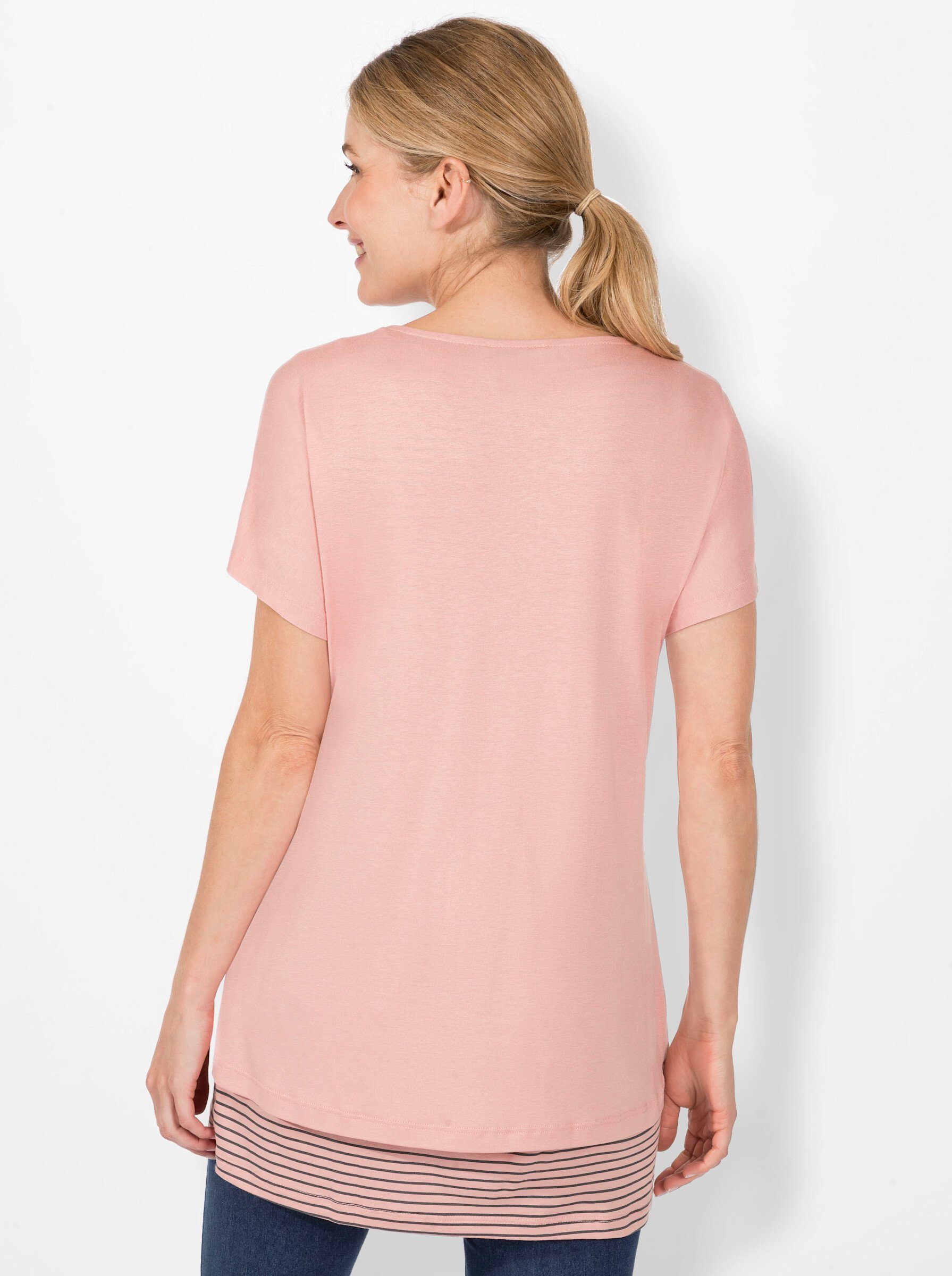 Casual Looks 2-in-1-Shirt "Shirt + Top", (1 tlg.) günstig online kaufen