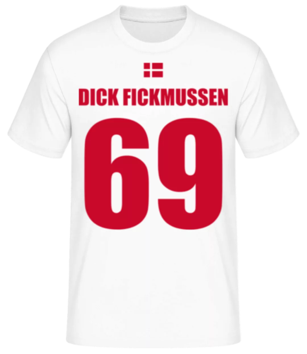 Dänemark Fußball Trikot Dick Fickmussen · Männer Basic T-Shirt günstig online kaufen