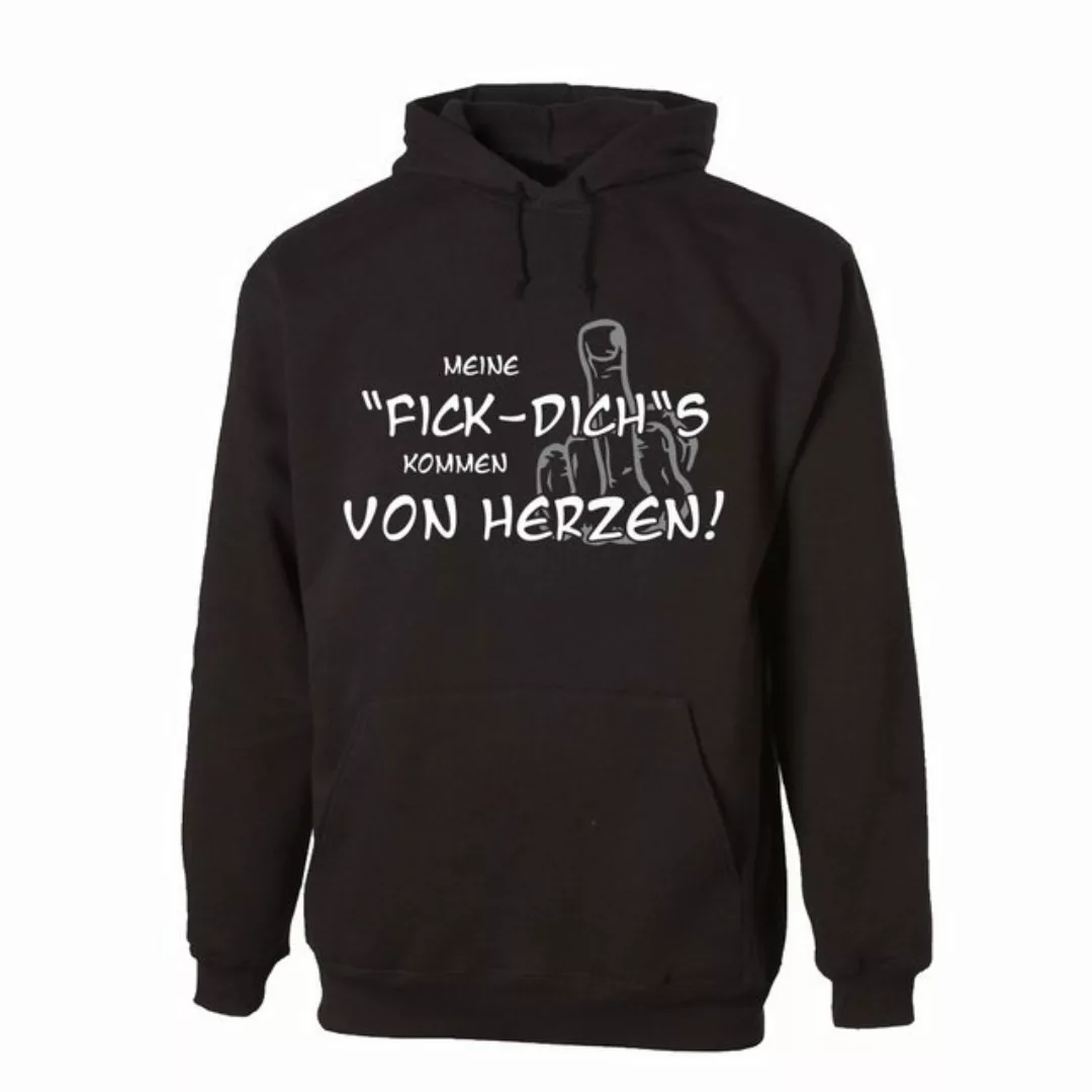 G-graphics Hoodie Meine „Fick-Dich“´s kommen von Herzen! Unisex mit trendig günstig online kaufen