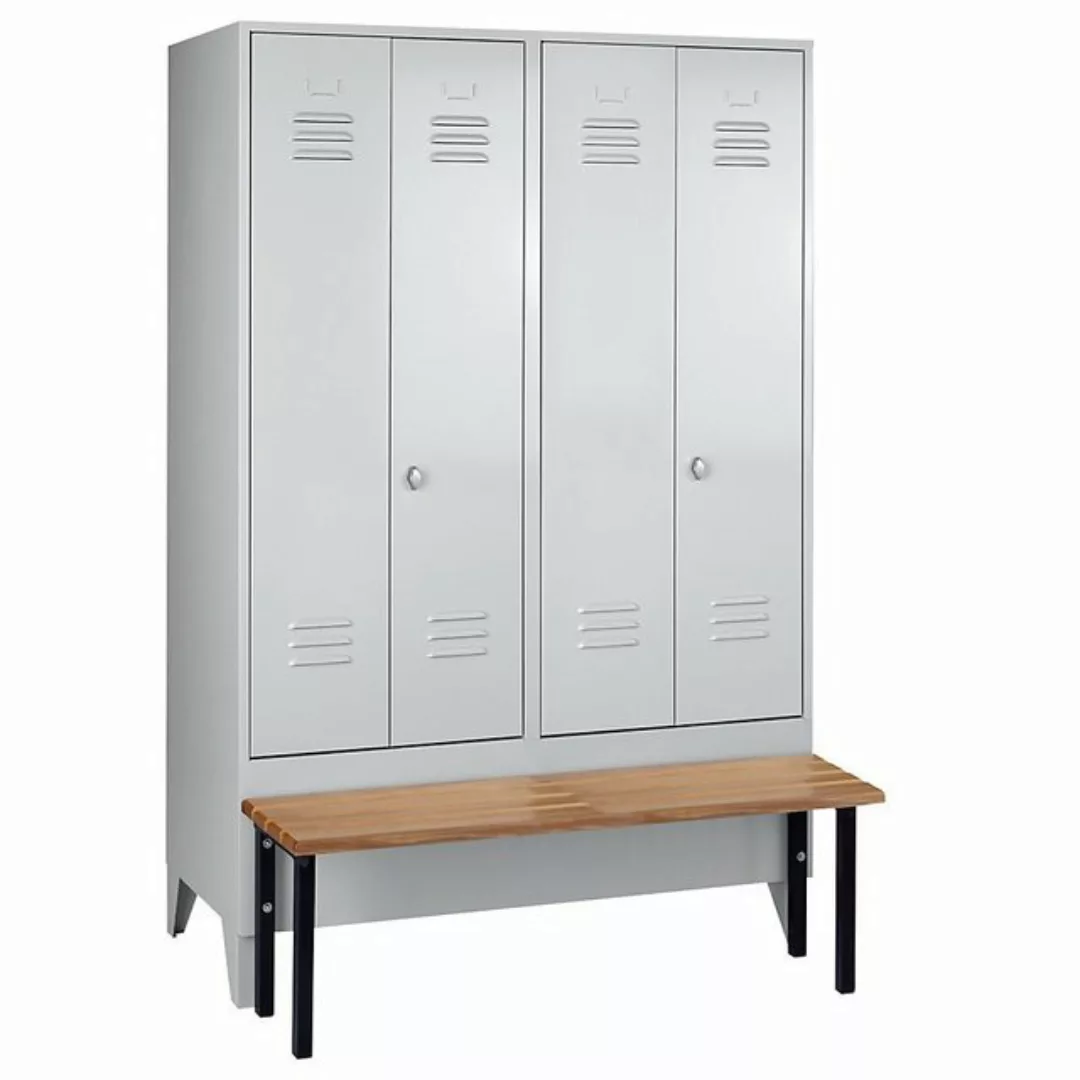 WOLF Garderobenschrank Breite: 1200 mm x Tiefe: 805 mm x Höhe: 1850 mm lich günstig online kaufen