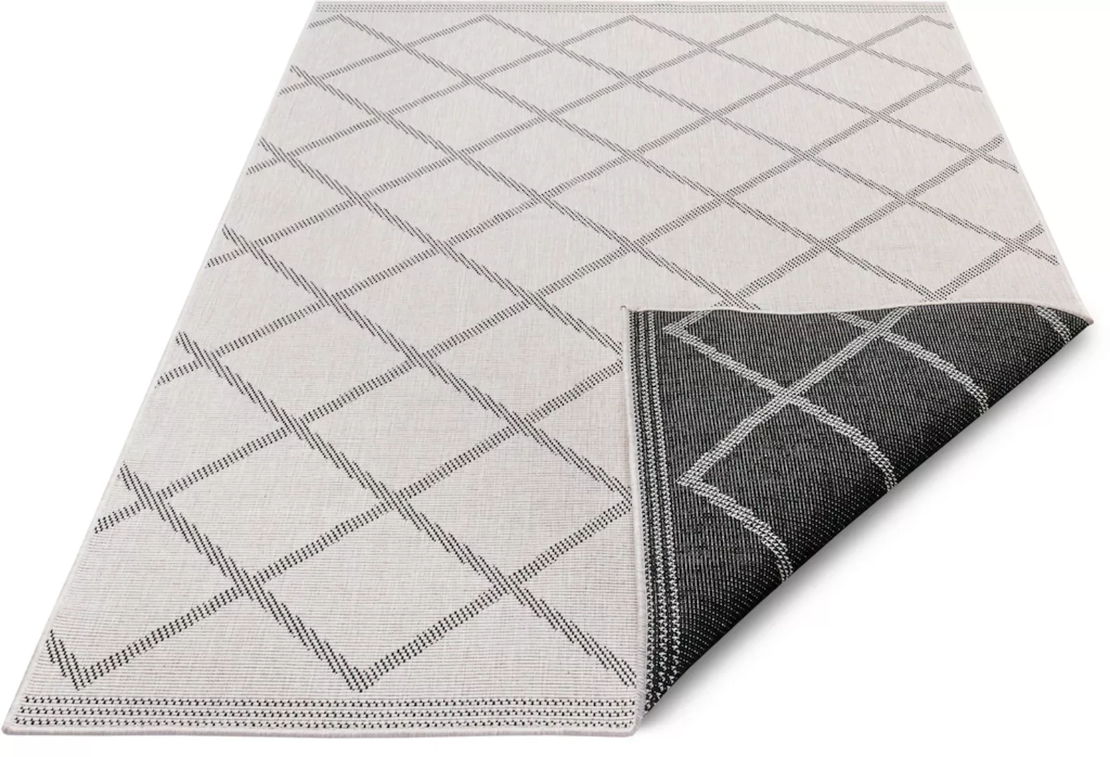 NORTHRUGS Teppich »Corsica Wendeteppich«, rechteckig, 5 mm Höhe, In-& Outdo günstig online kaufen