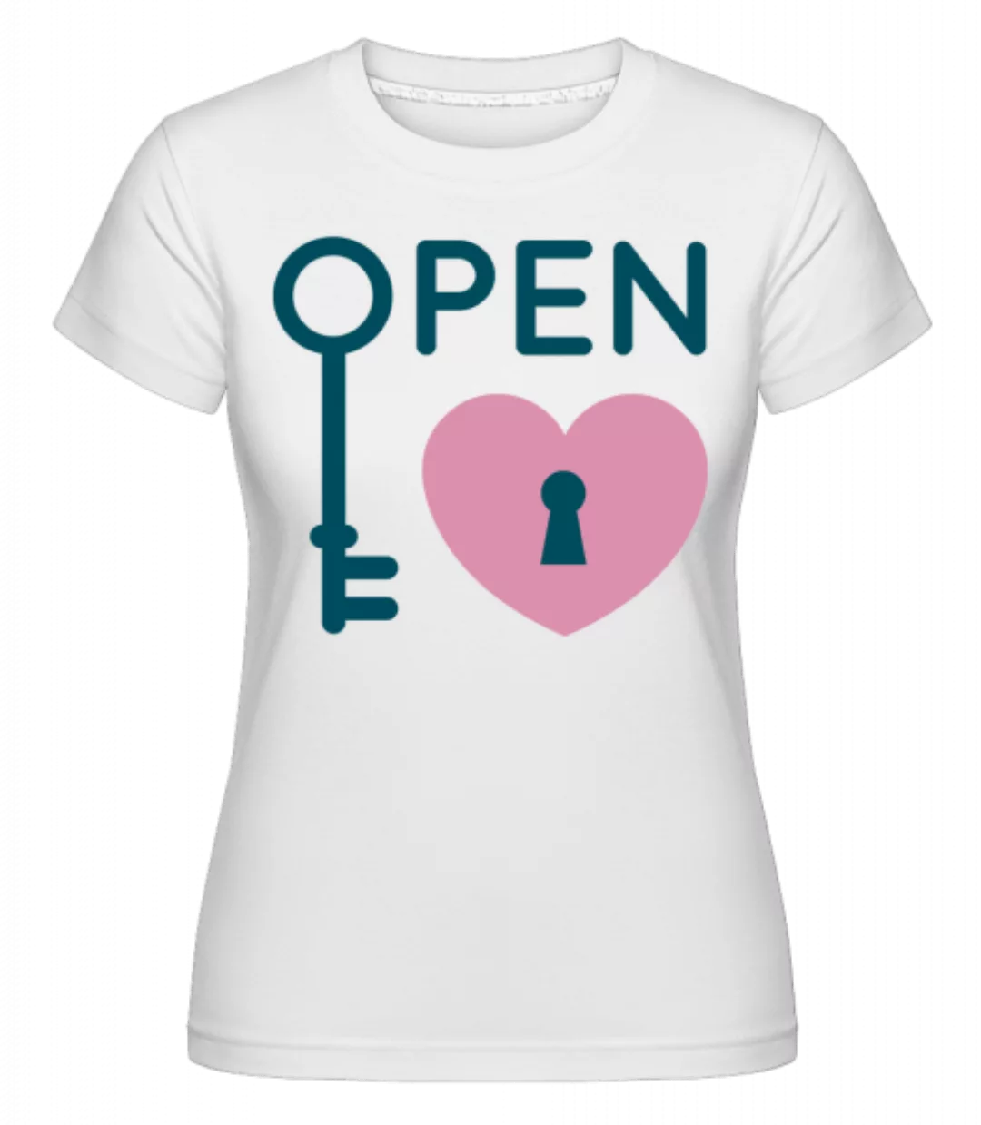 Open Heart · Shirtinator Frauen T-Shirt günstig online kaufen