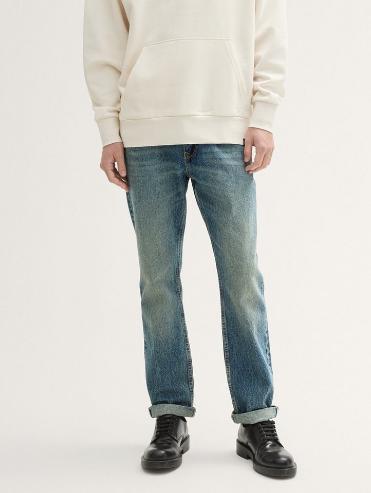 TOM TAILOR Denim Straight-Jeans Aedan Straight Jeans günstig online kaufen