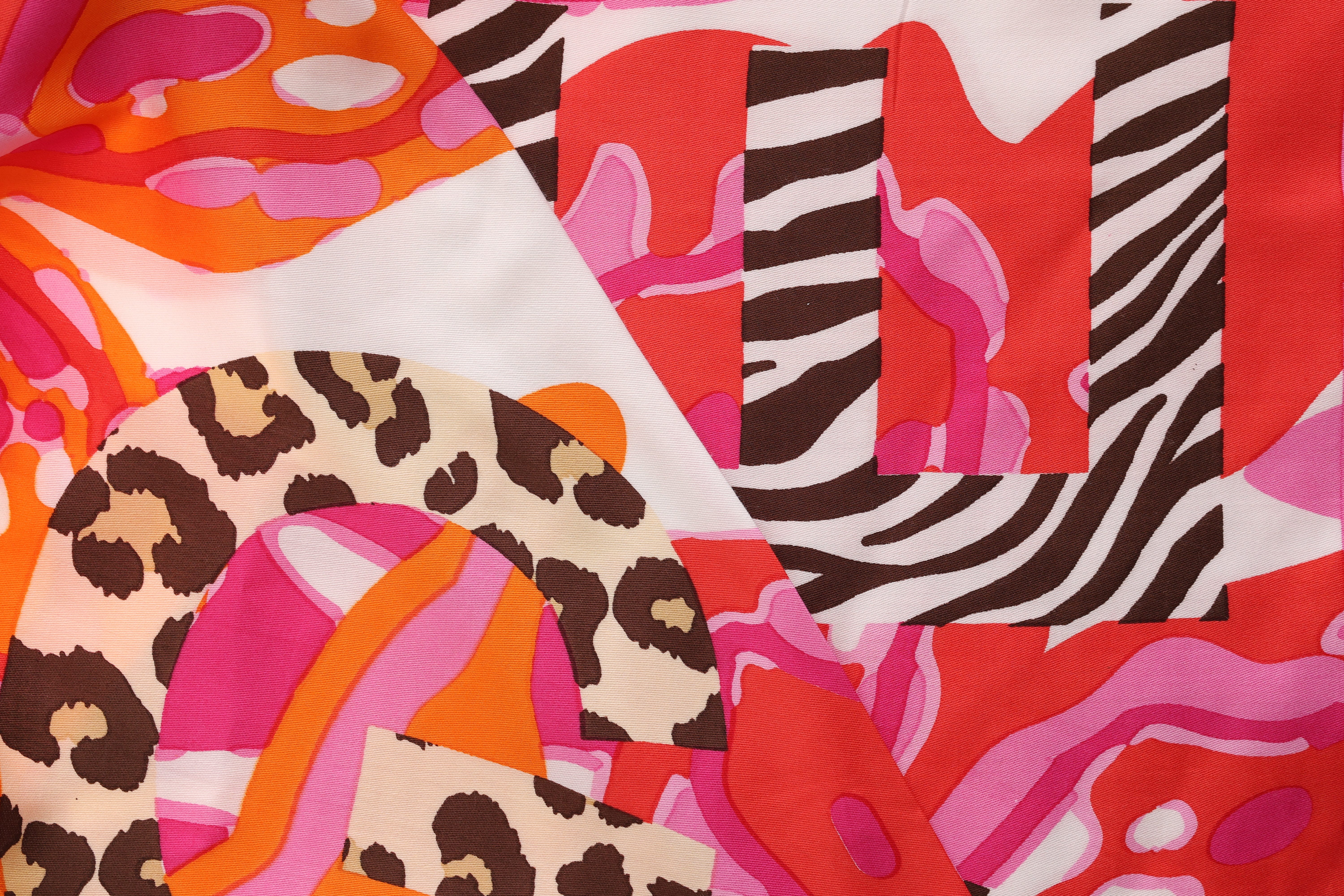 Zwillingsherz Modetuch "Flower Wild", mit Tasseln günstig online kaufen