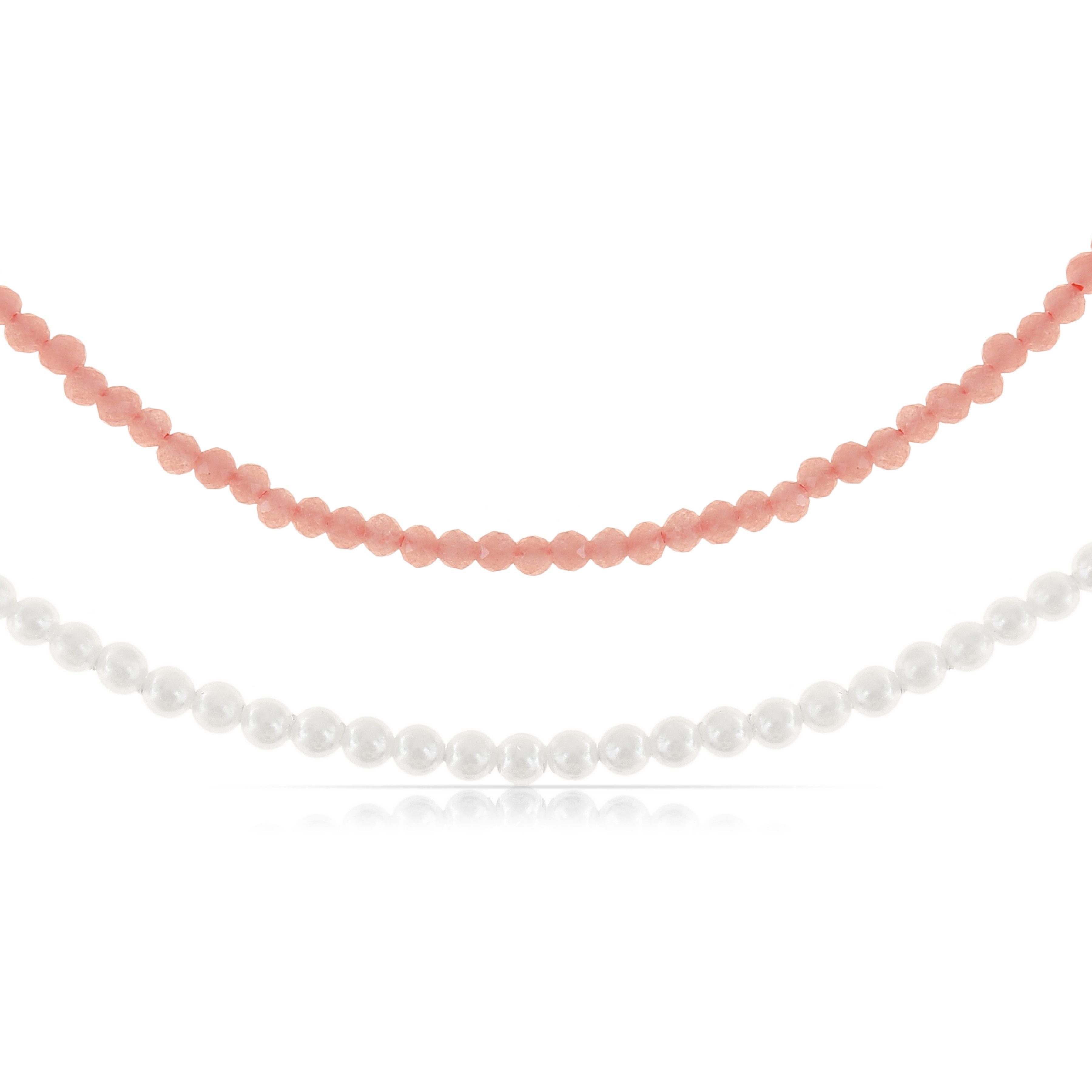 Made by Nami Perlenketten-Set Zweireihige Damen günstig online kaufen