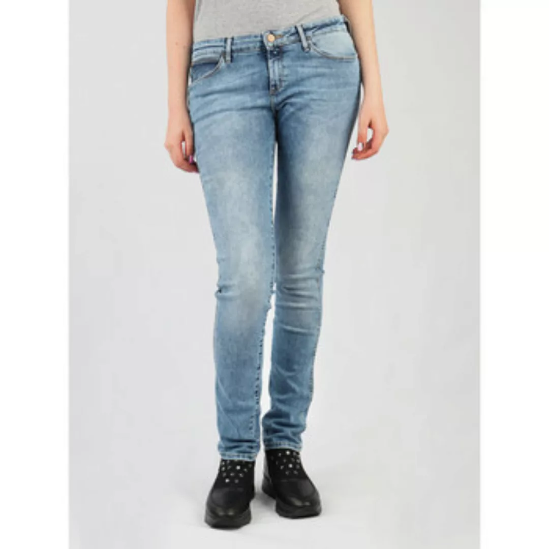 Wrangler  Slim Fit Jeans Best Blue Low Waist Courtney W23SX7850 günstig online kaufen