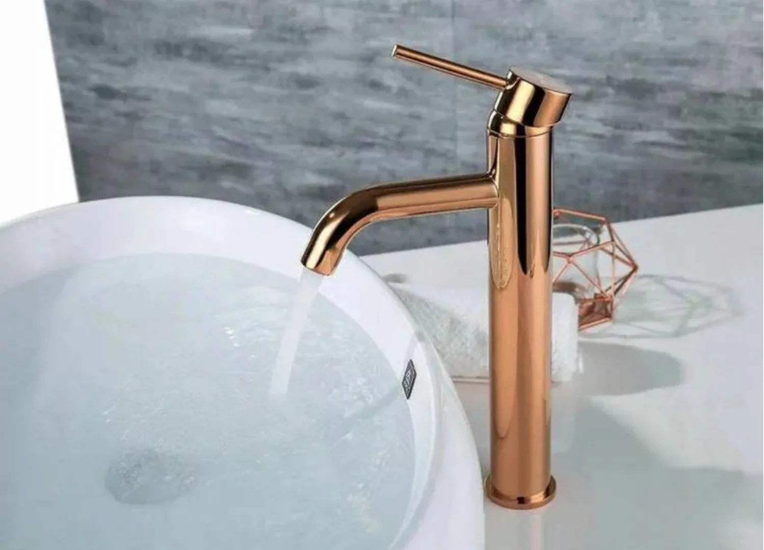 wohnwerk.idee Badarmatur Waschbeckenarmatur Wasserhahn Einhebelmischer Schw günstig online kaufen