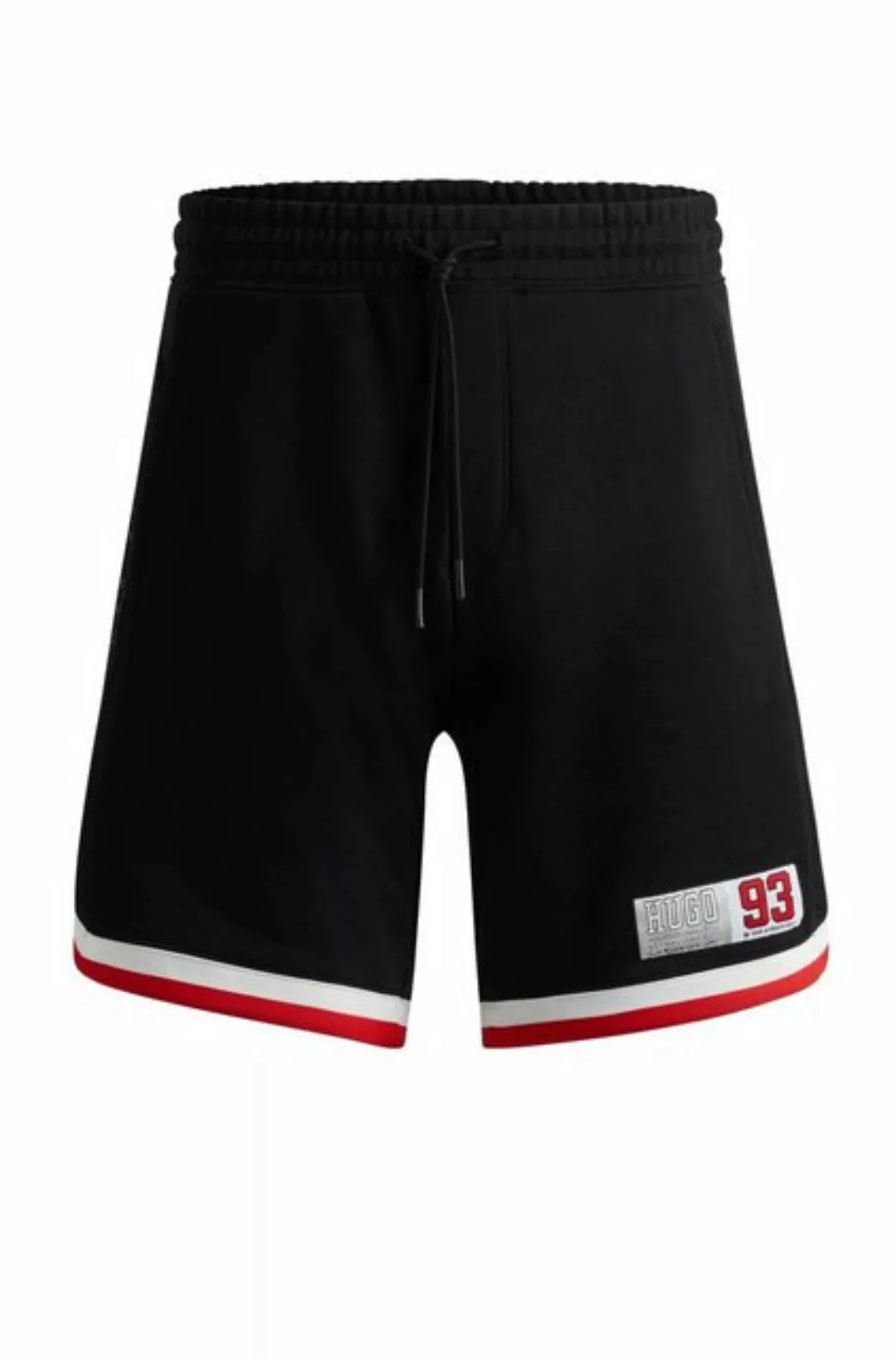 HUGO Bermudas Shorts aus Baumwoll-Terry günstig online kaufen