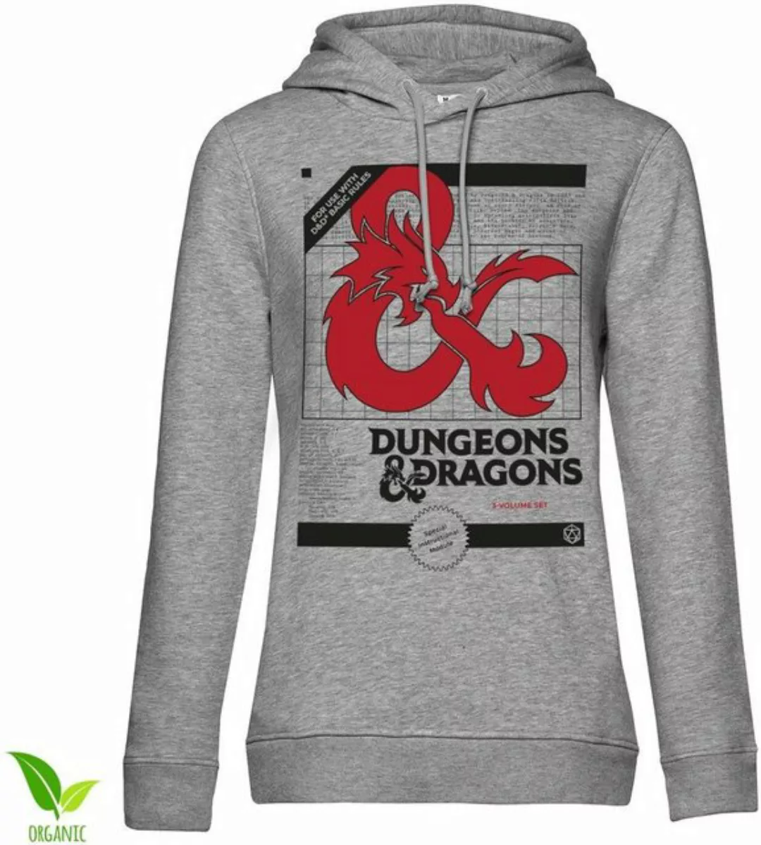 DUNGEONS & DRAGONS Kapuzenpullover D&D 3 Volume Set Girls Hoodie günstig online kaufen