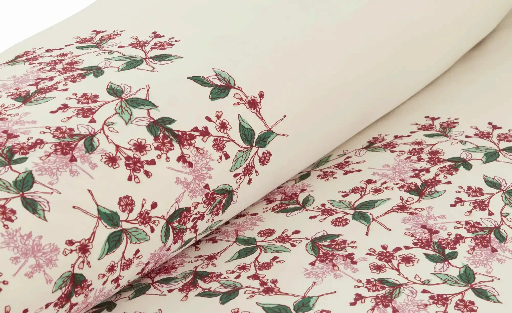 levelone Microfaser Bettwäsche  Valentin Flower ¦ rosa/pink ¦ Maße (cm): B: günstig online kaufen