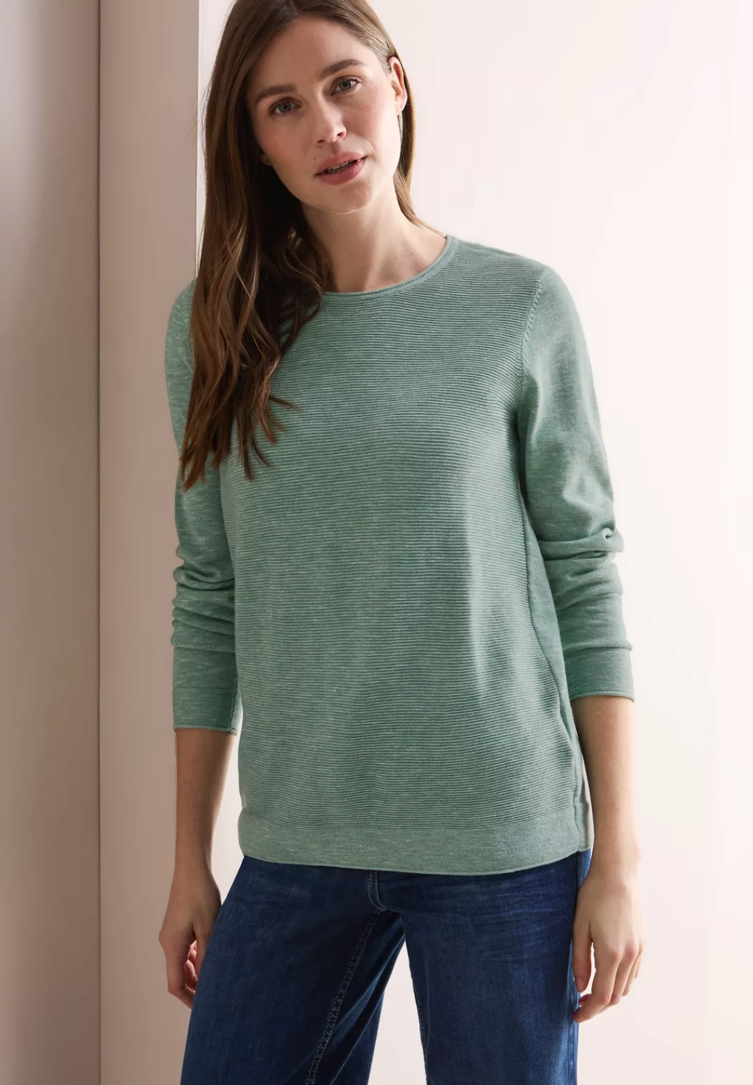 Cecil Strickpullover, im soften Baumwoll-Mix günstig online kaufen