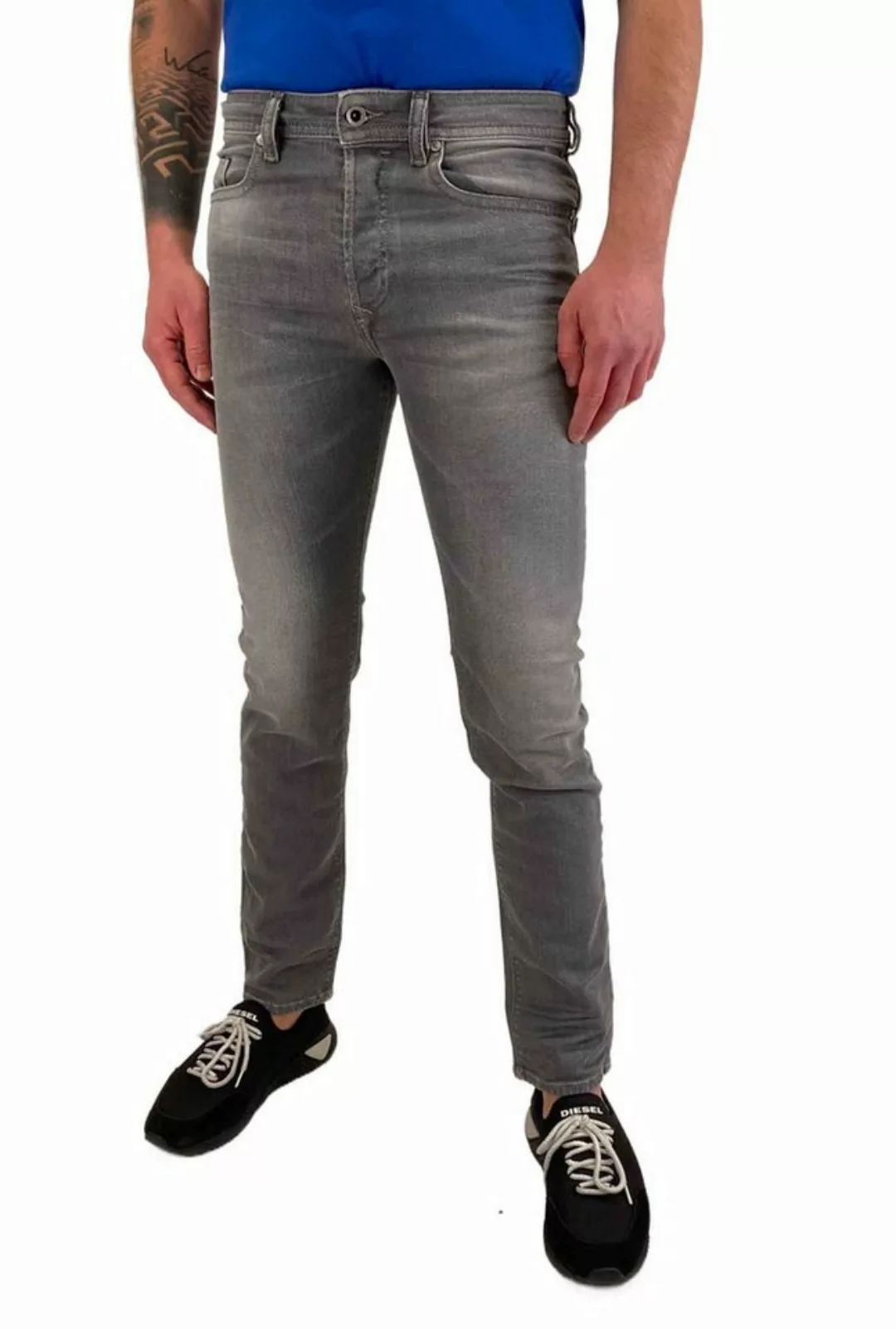 Diesel Tapered-fit-Jeans Diesel Buster 0853T Herren Jeans Hose Slim Tapered günstig online kaufen