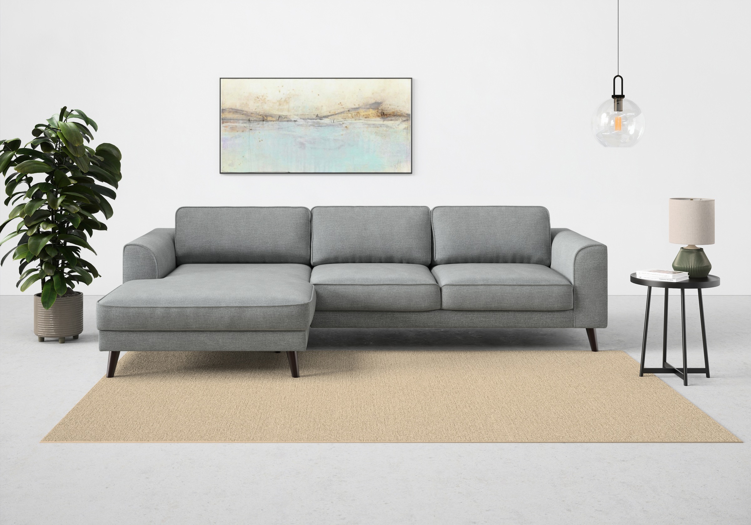 TRENDMANUFAKTUR Ecksofa Lumber Jack, elegantes Designsofa, zeitlos modern, günstig online kaufen