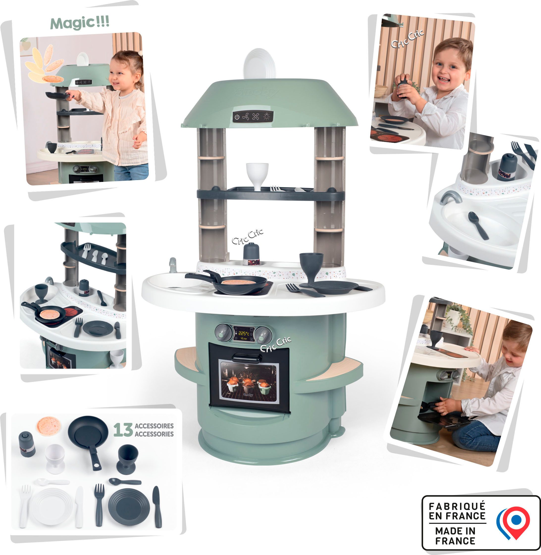 Smoby Spielküche Nova Kunststoff, mit Geräuschen, günstig online kaufen