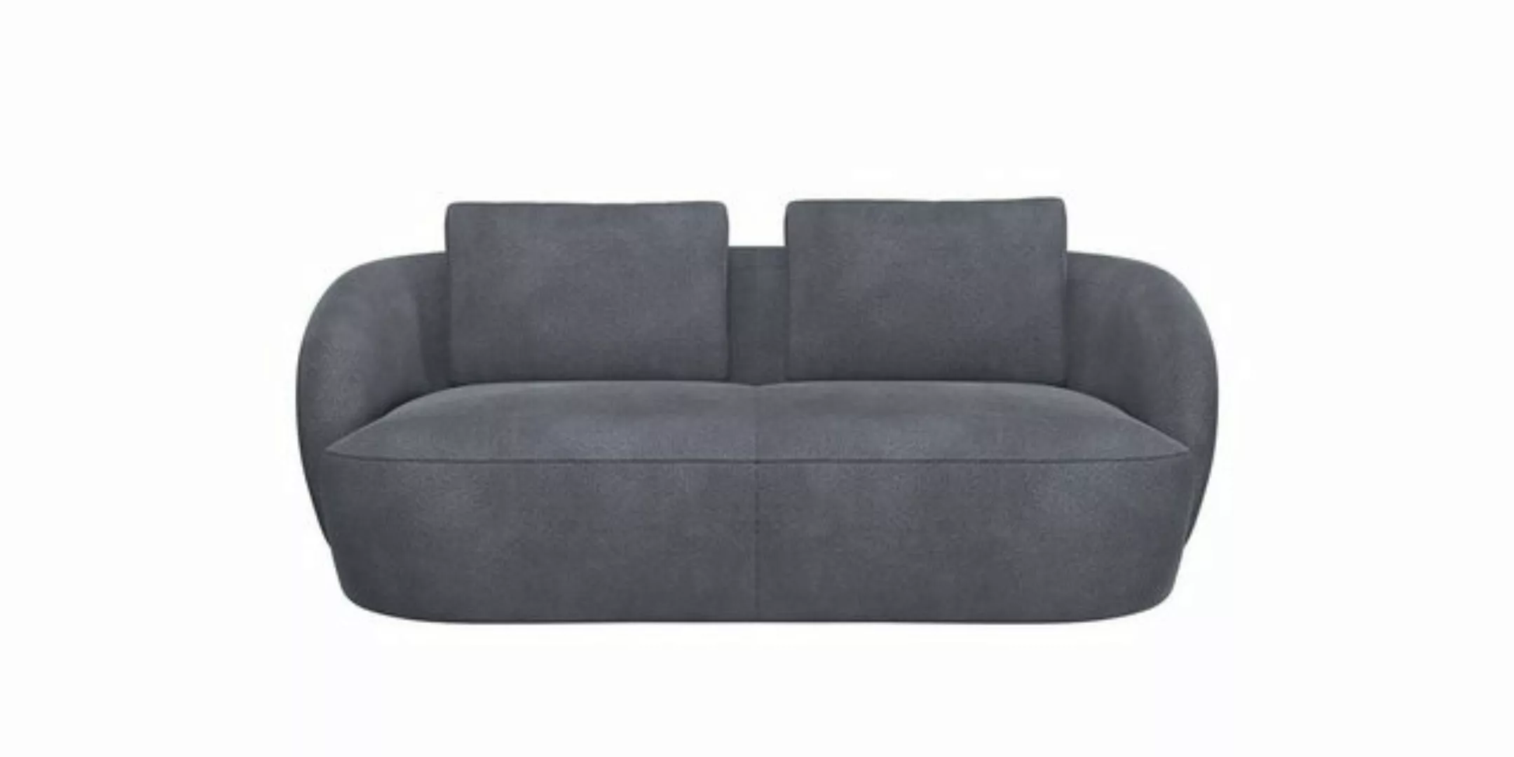 FLEXLUX 2,5-Sitzer Torino, rund, Couch, Loveseat, Modernes, organisches Sof günstig online kaufen