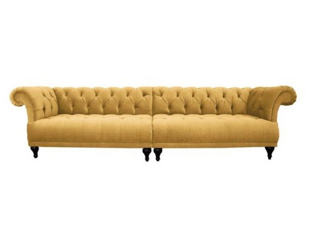 JVmoebel Chesterfield-Sofa Chesterfield 4 Sitzer Sofa Design Sofa Couch 270 günstig online kaufen