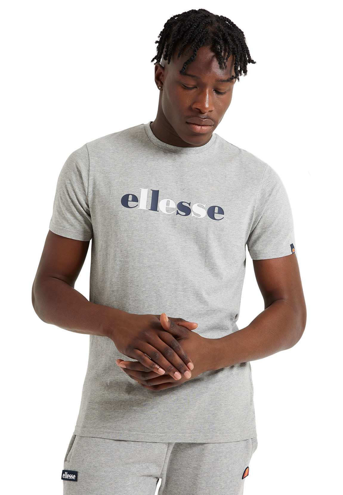 Ellesse Herren T-Shirt RENO TEE Grey Marl Grau günstig online kaufen