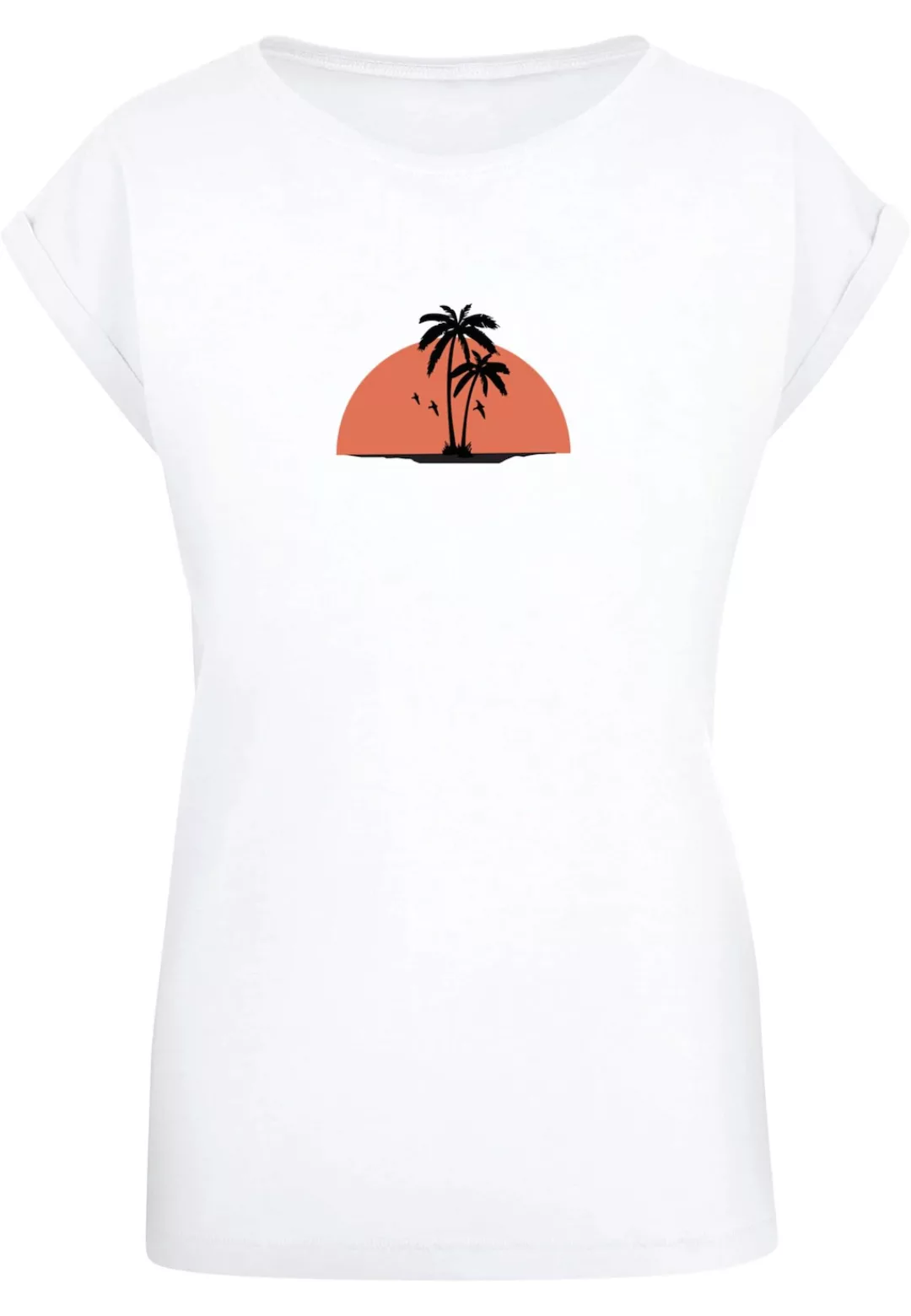 Merchcode T-Shirt "Merchcode Damen Ladies Summer - Beach T-Shirt", (1 tlg.) günstig online kaufen