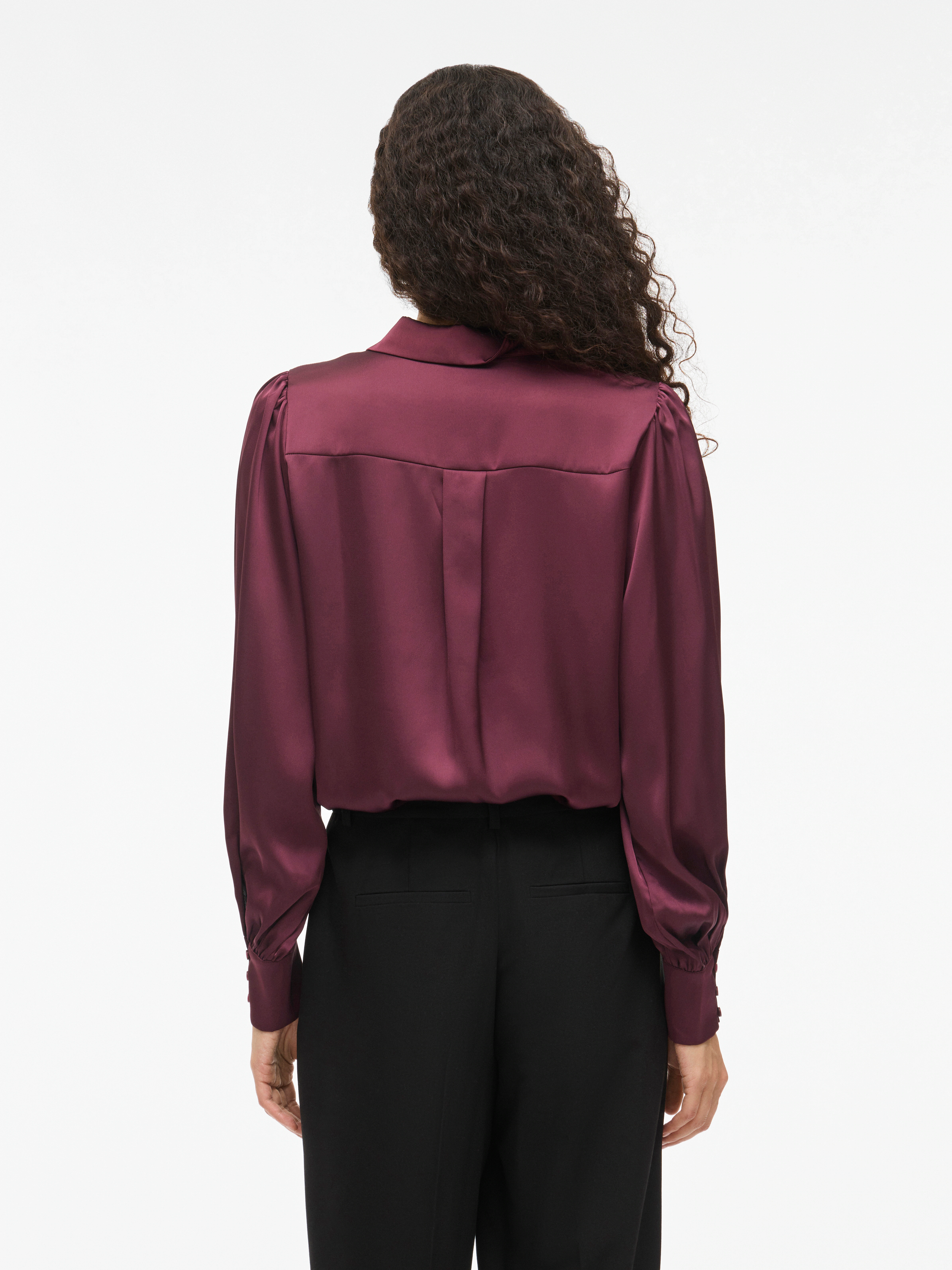 Vila Langarmbluse "VIENNA RAVENNA L/S BALLOON SHIRT - NOOS" günstig online kaufen