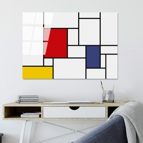Bild 'Composition' gelb,rot,blau 70x100 günstig online kaufen