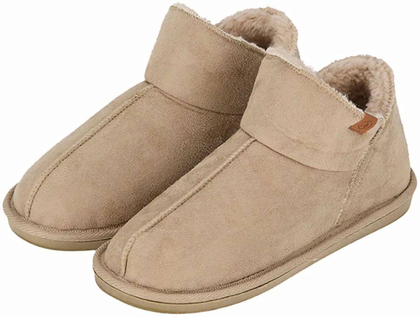 Apollo Hausschuh "LADIES HOME BOOTS SUEDE", mit Logoprägung günstig online kaufen