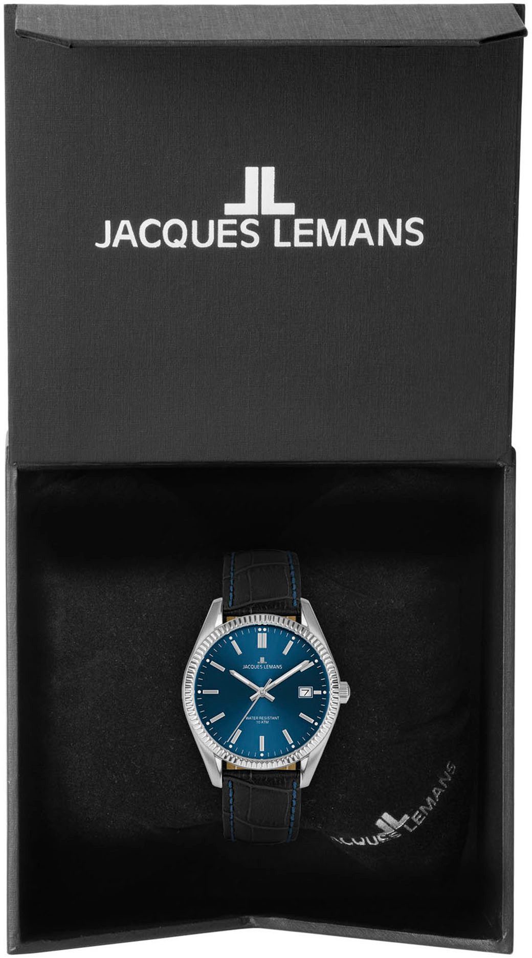 Jacques Lemans Quarzuhr Derby 50-4R, Armbanduhr, günstig online kaufen