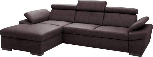 exxpo - sofa fashion Ecksofa »Salerno, klassisch modernes Funktionssofa, ho günstig online kaufen