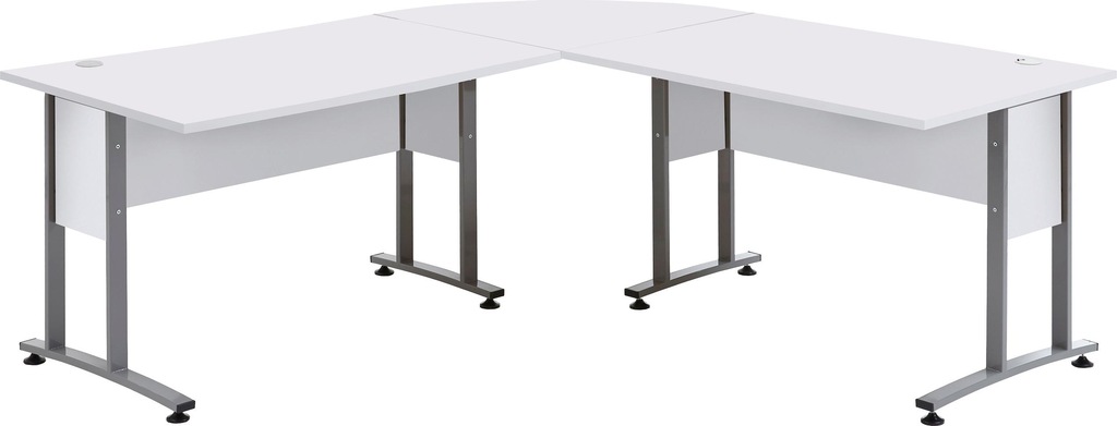 FMD Eckschreibtisch "Calvi", frei stellbar, XL-Arbeitsplatz, in 3 Größen - günstig online kaufen