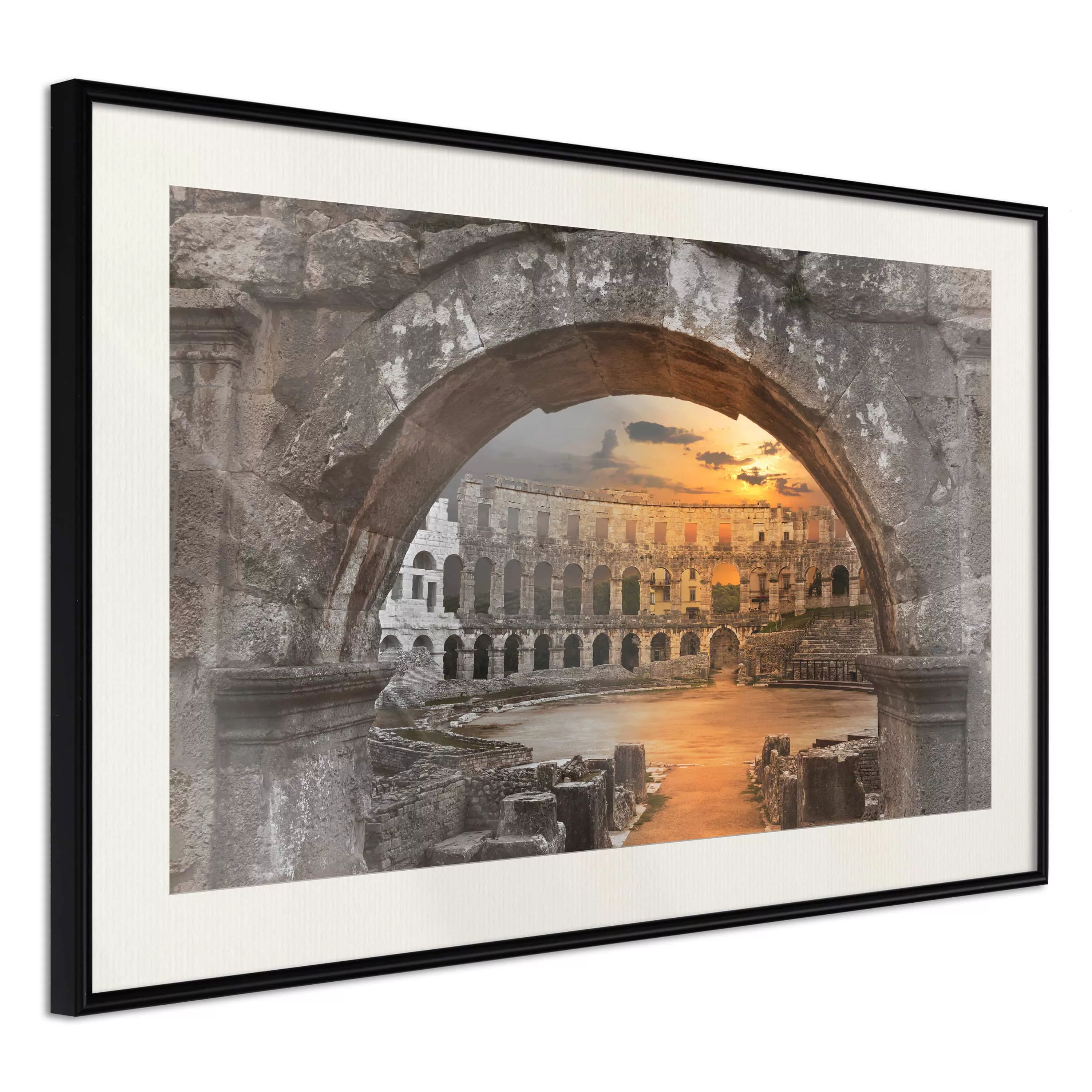 Poster - Sunset In The Ancient City günstig online kaufen