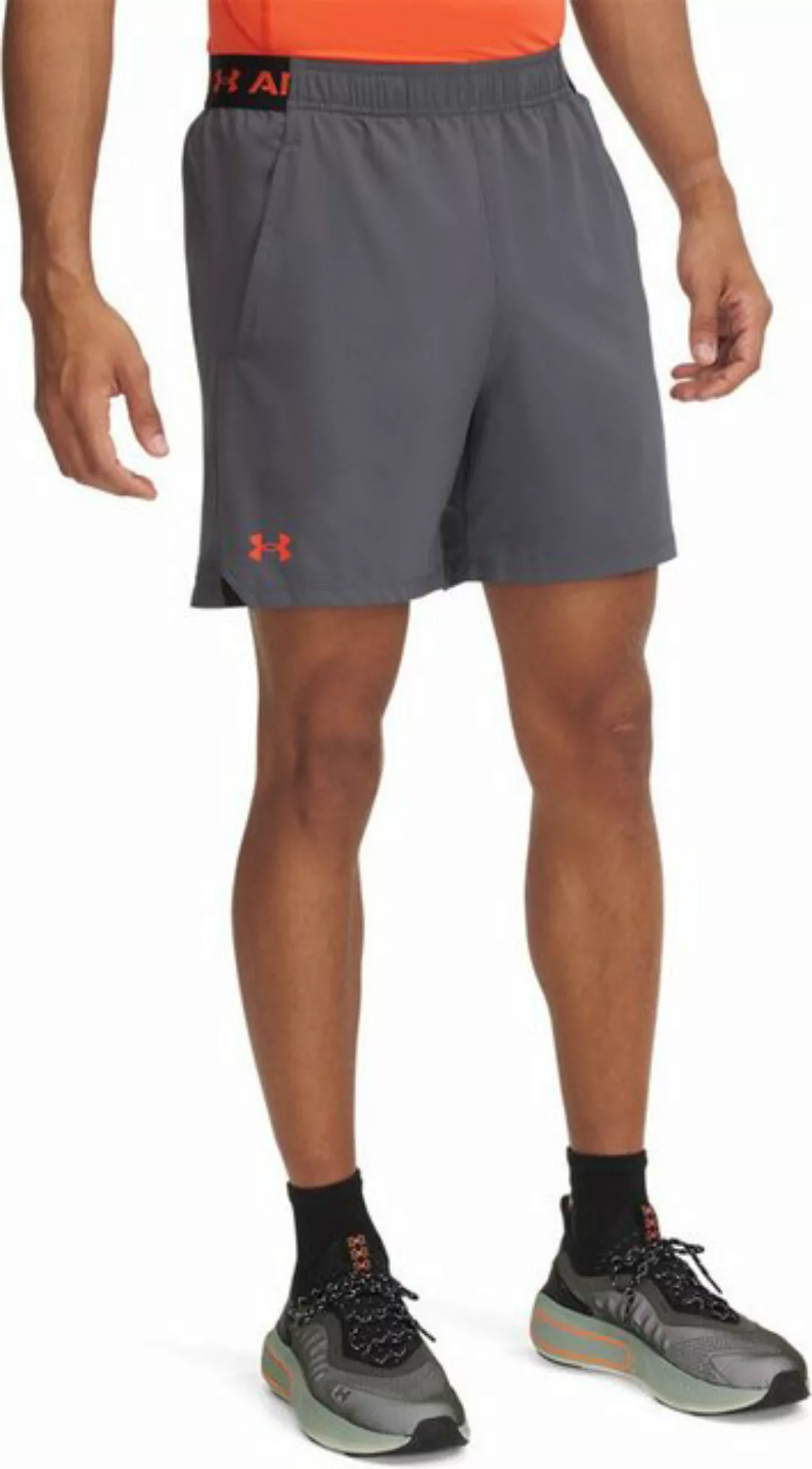 Under Armour® Shorts UA VANISH WOVEN 6IN SHORTS CYBER/BLACKENED BLUE-BRIGHT günstig online kaufen