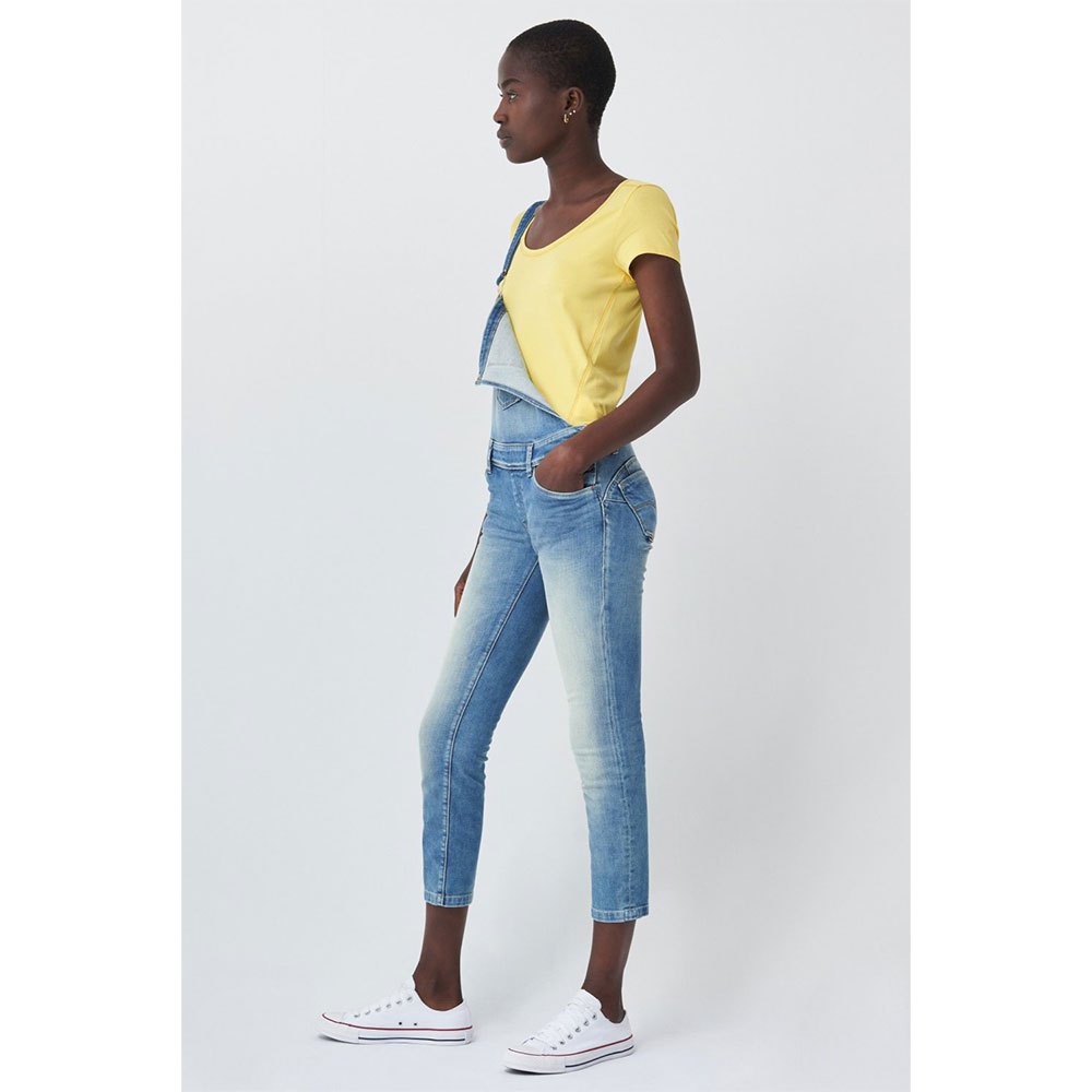 Salsa Jeans 124515-402 / Timeless U-neck Kurzarm U-ausschnitt T-shirt S Yel günstig online kaufen